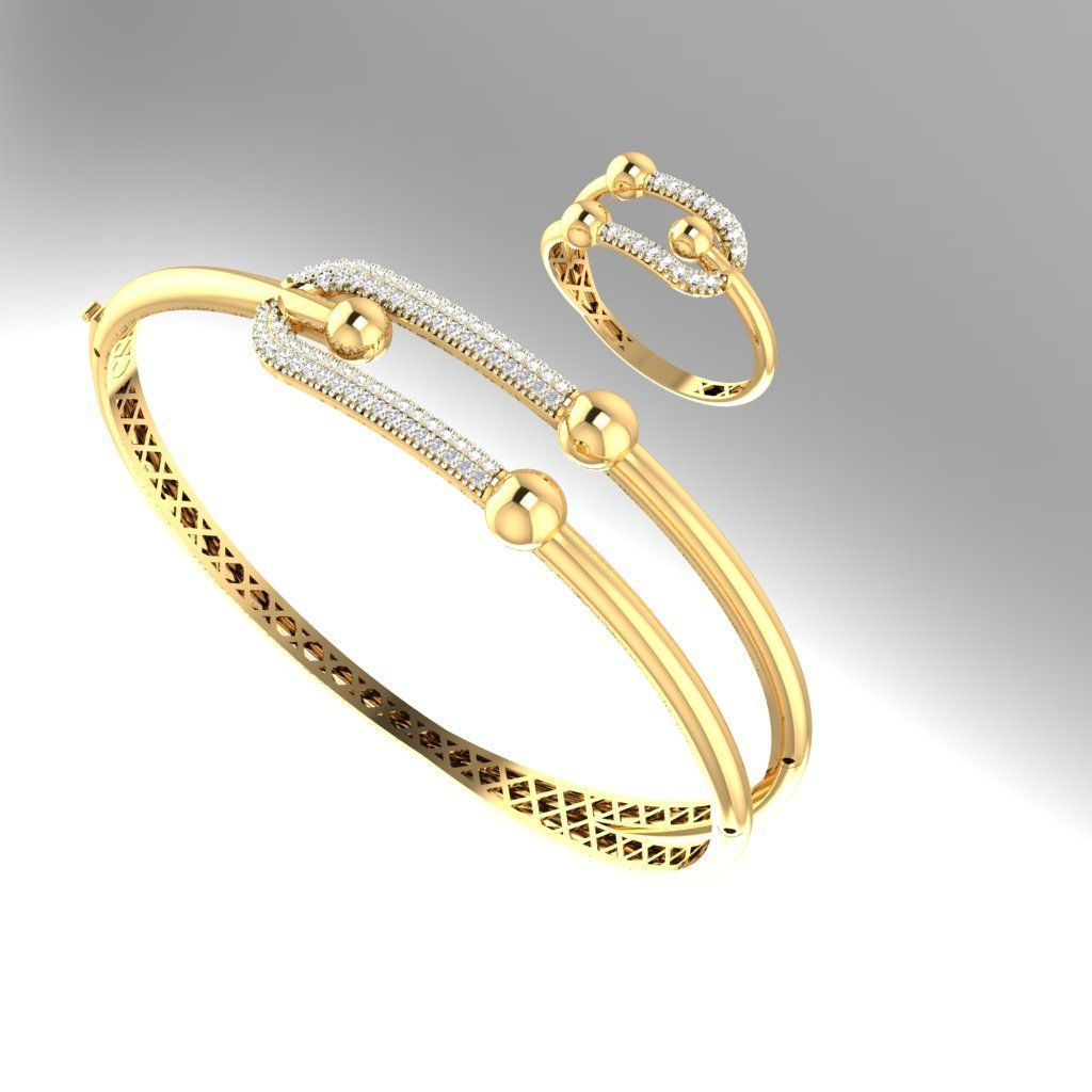 tiffany bileklik 3D print model_2