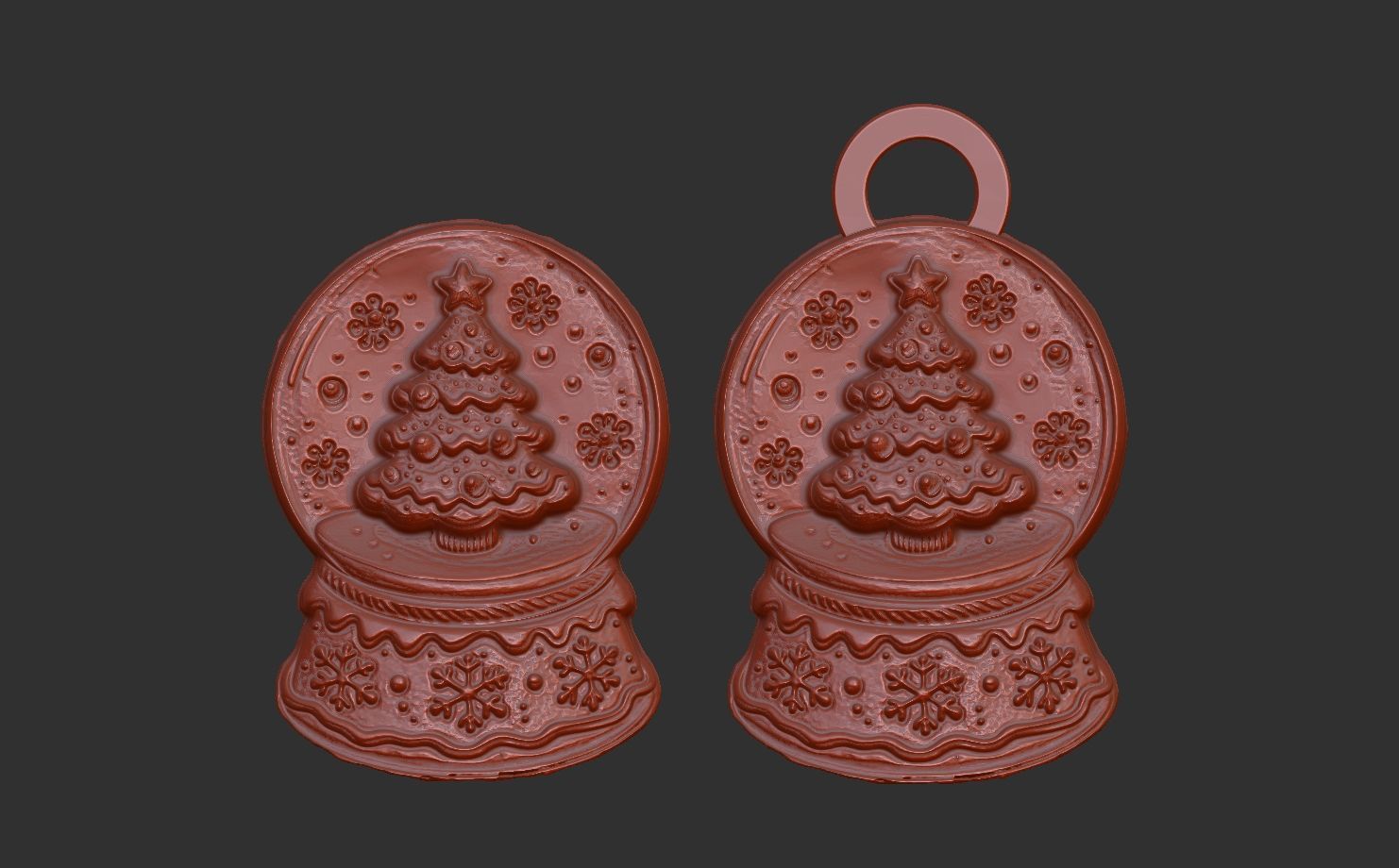 christmas decoration  3D print model_3