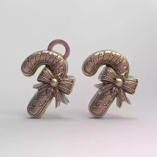 christmas candy decor  3D print model