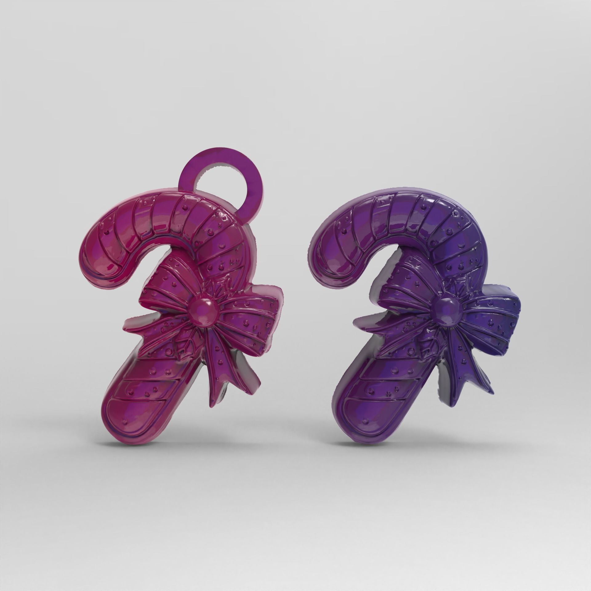 christmas candy decor  3D print model_2