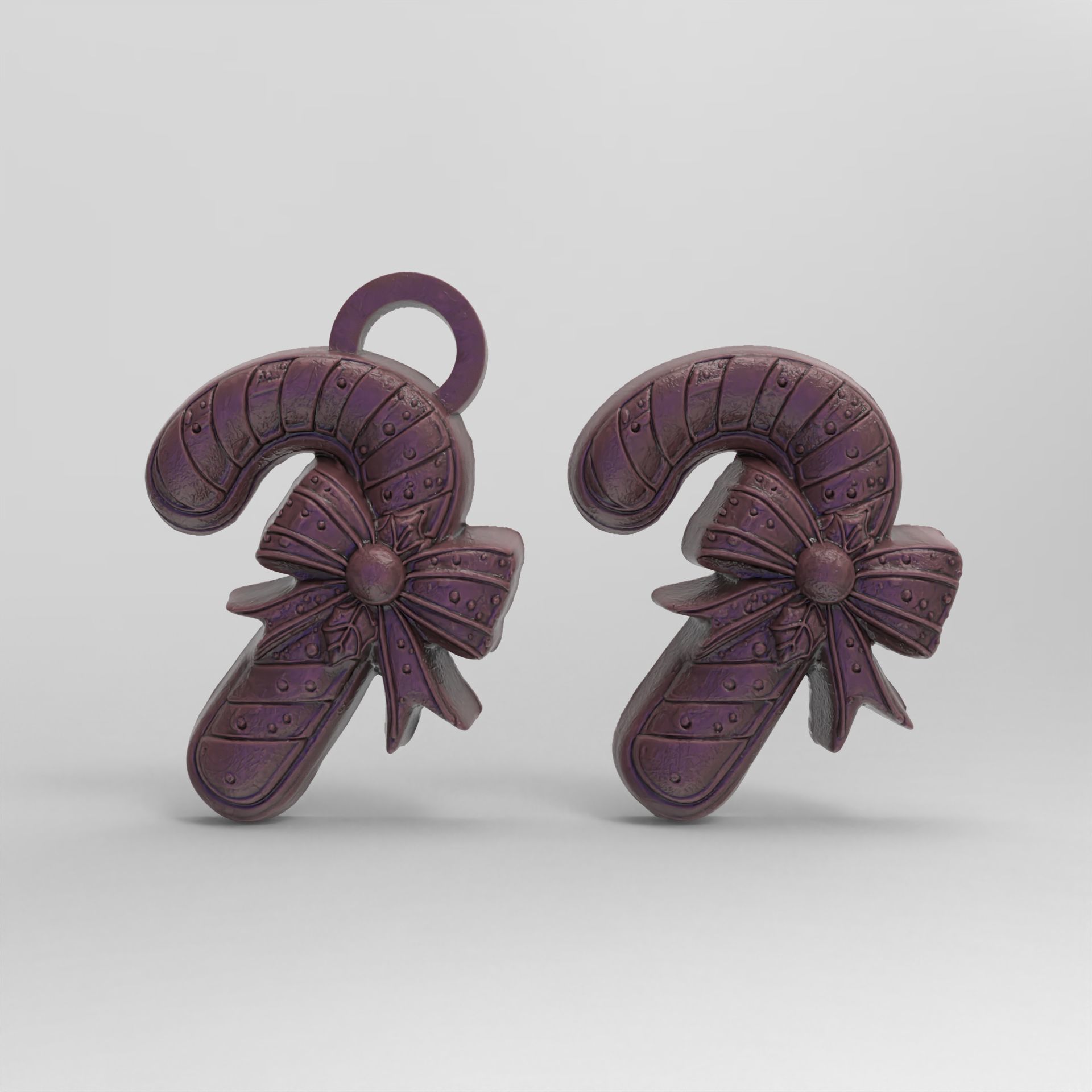 christmas candy decor  3D print model_3