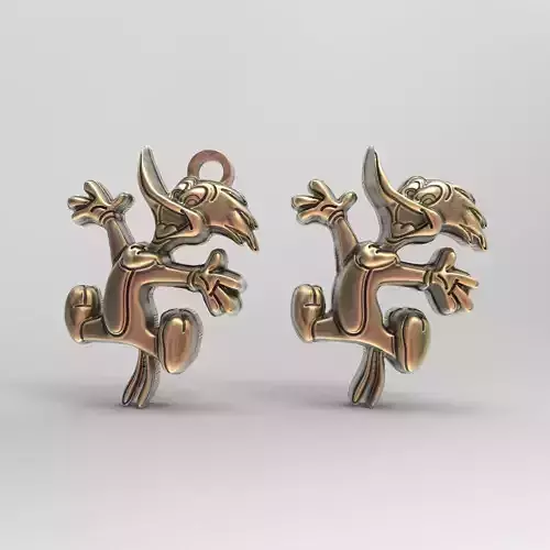 woody woodpeckers pentant 3D print model