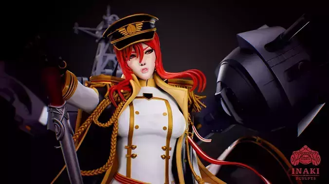 Monarch - Azur Lane 3D print model