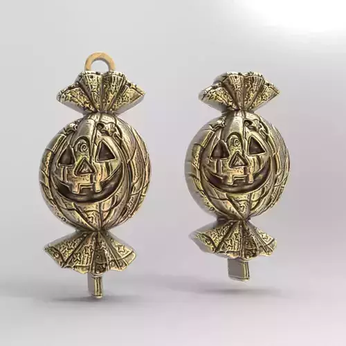hallowen candy decoration  3D print model