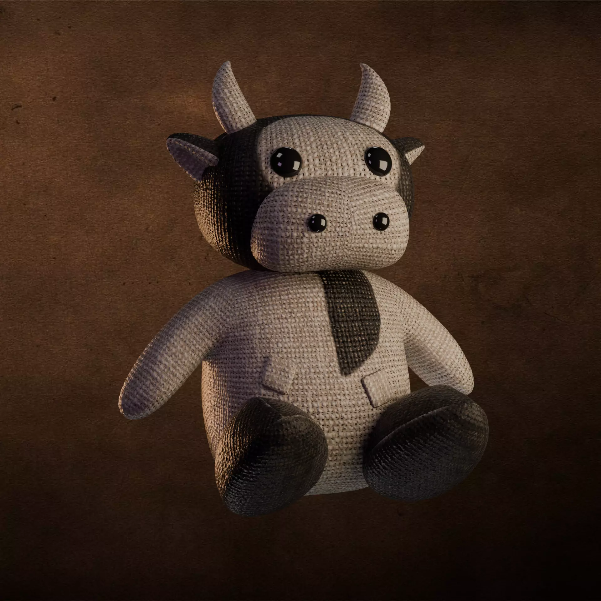 CowPlushie Free 3D model