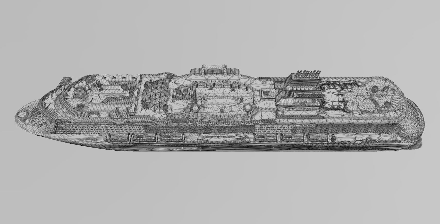 Celebrity EDGE cruise ship print ready model 3D print model_8