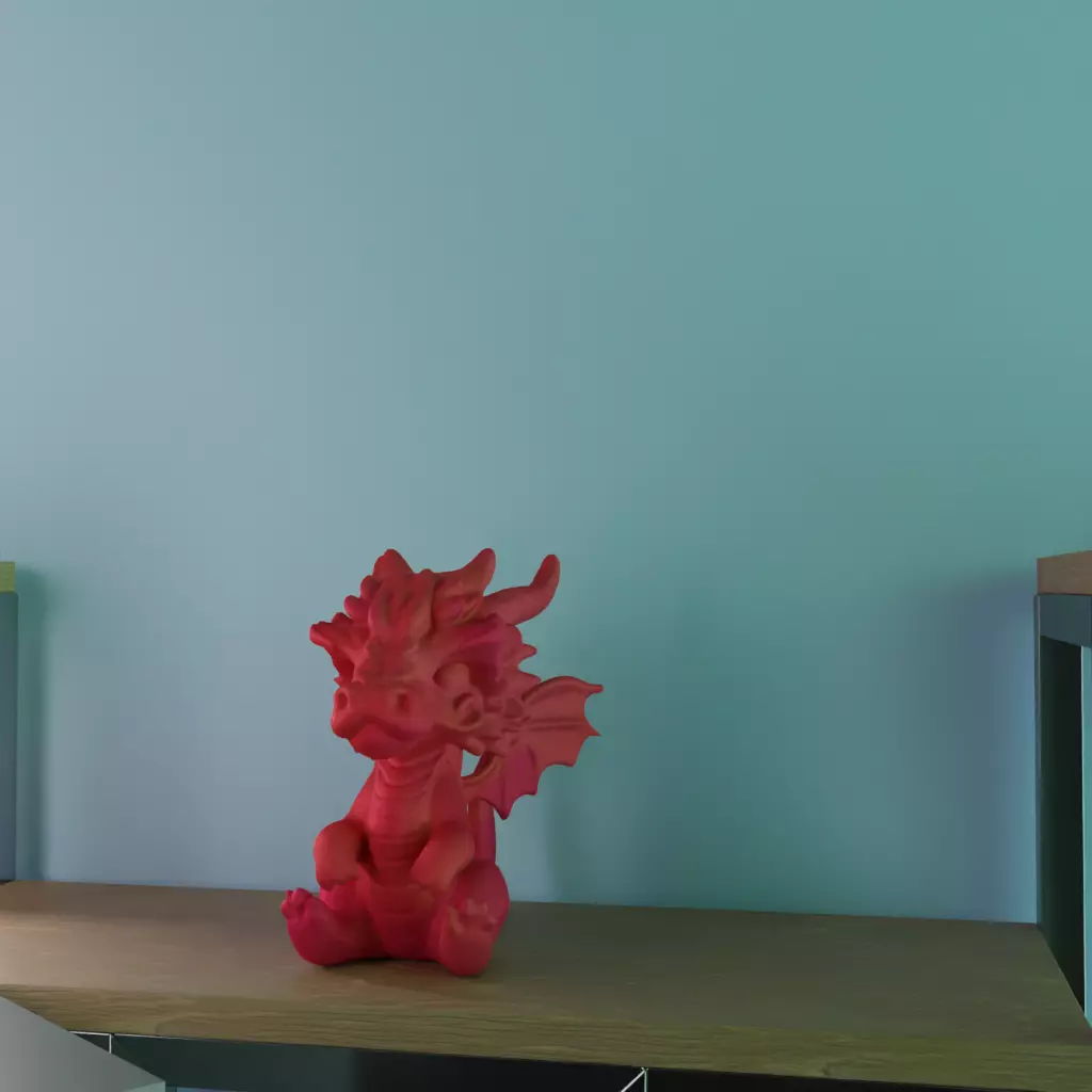 Baby shenron dragon ball 3D print model_0