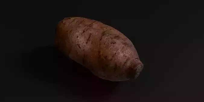 Sweet Potato - High Quality Scan 4k 3D model