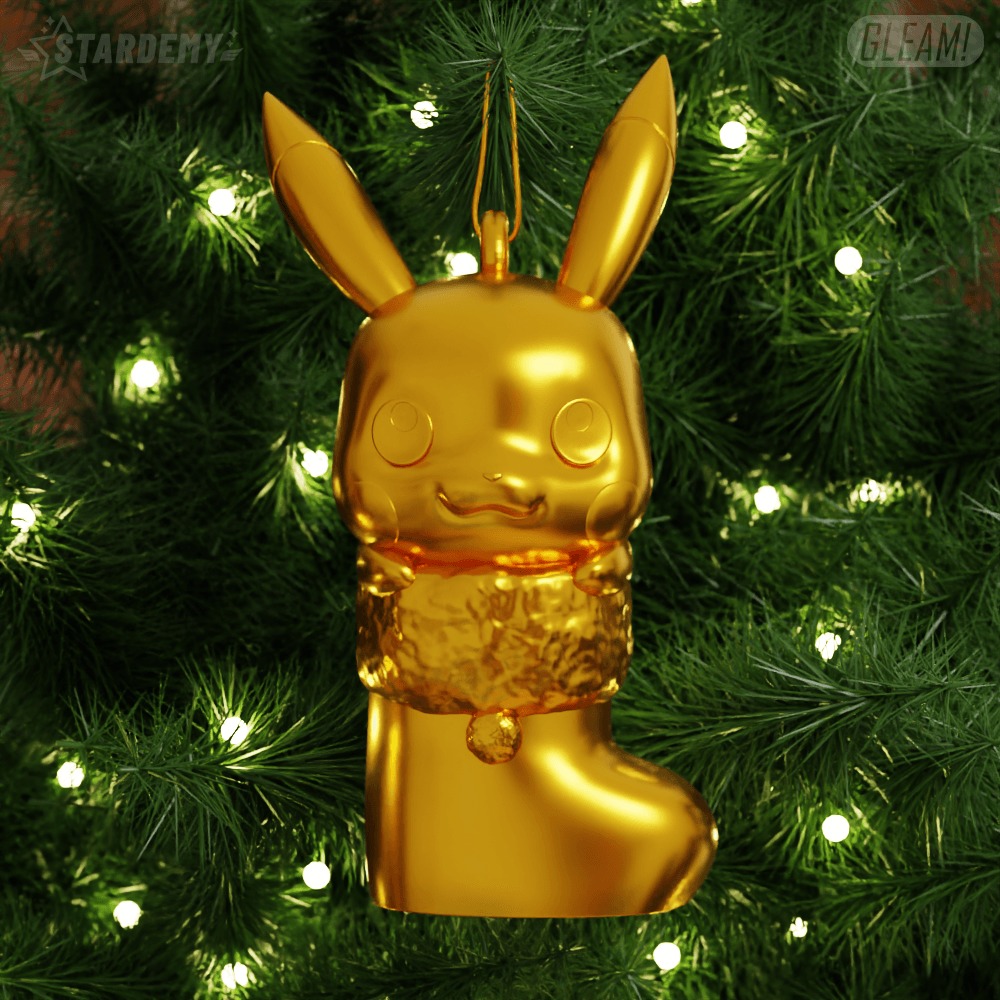 Eevee Pikachu Stocking Xmas Tree Ornaments Decoration 3D print model_9