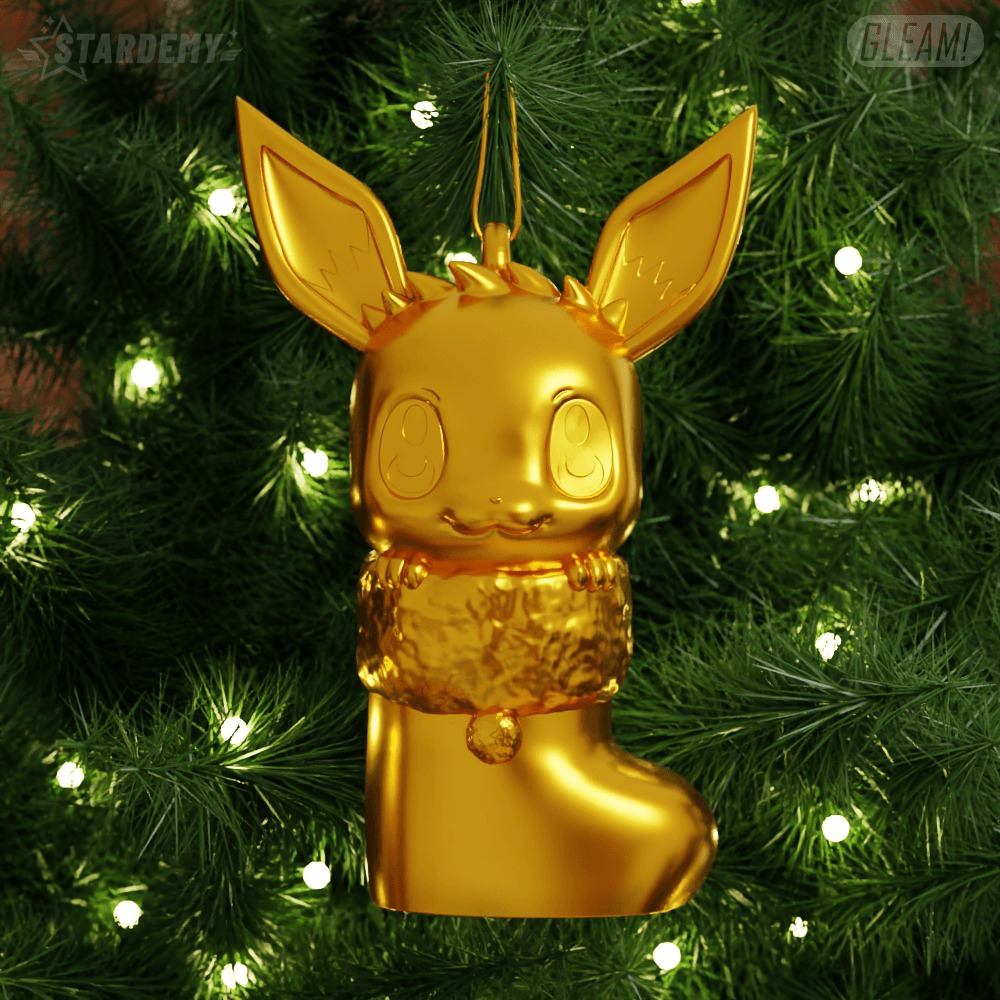 Eevee Pikachu Stocking Xmas Tree Ornaments Decoration 3D print model_6