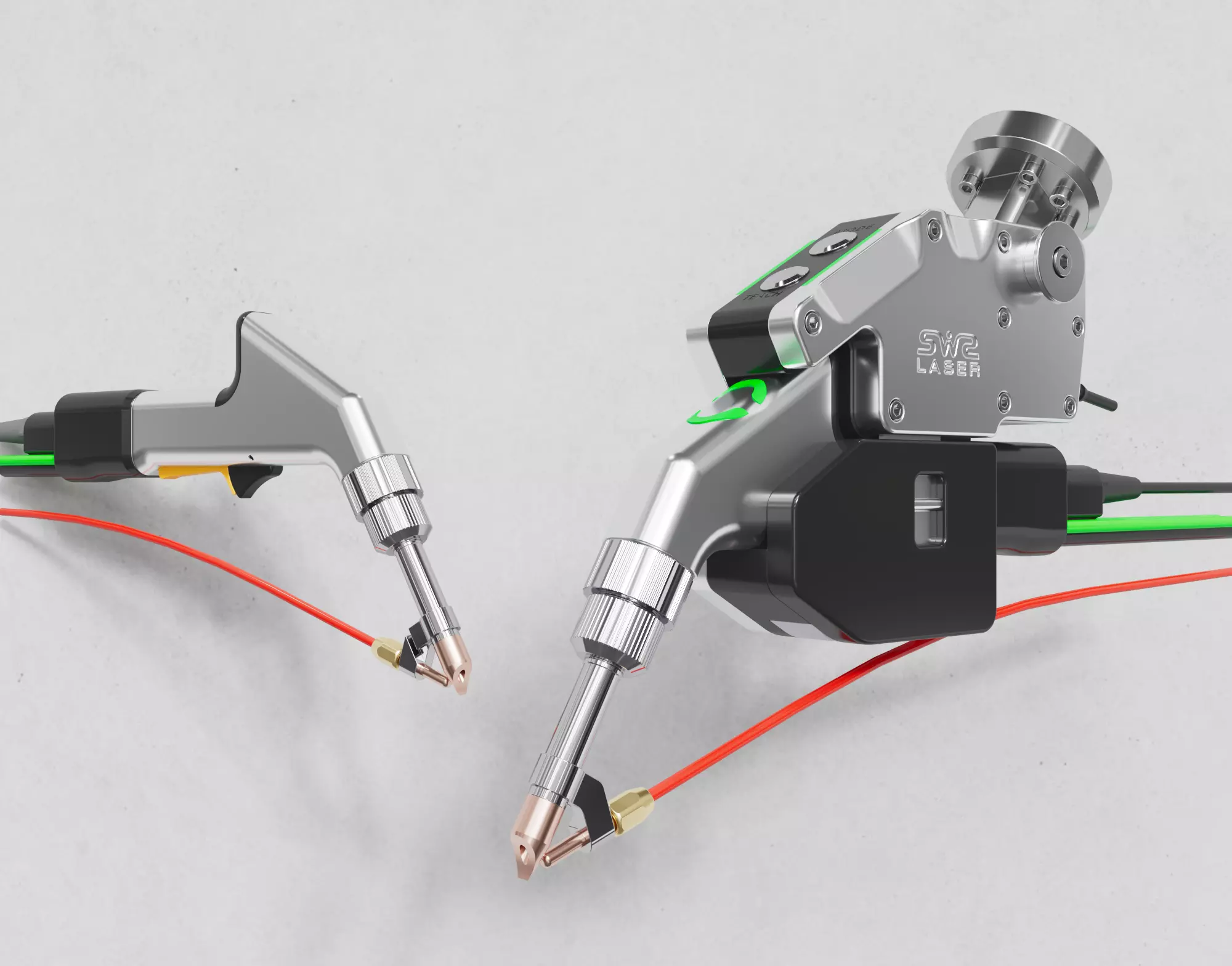 Laser welding gun 3D model