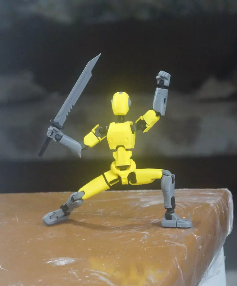 Macho-13 - Articulated Action Figure Poseable Mannequin 3D print model_0