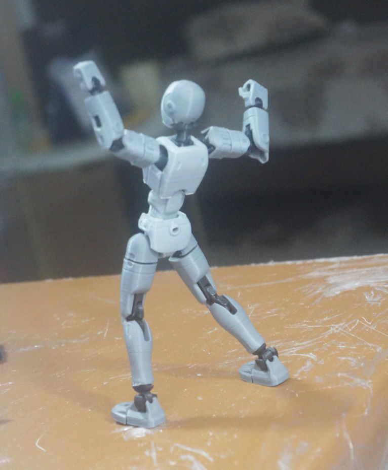 Macho-13 - Articulated Action Figure Poseable Mannequin 3D print model_8