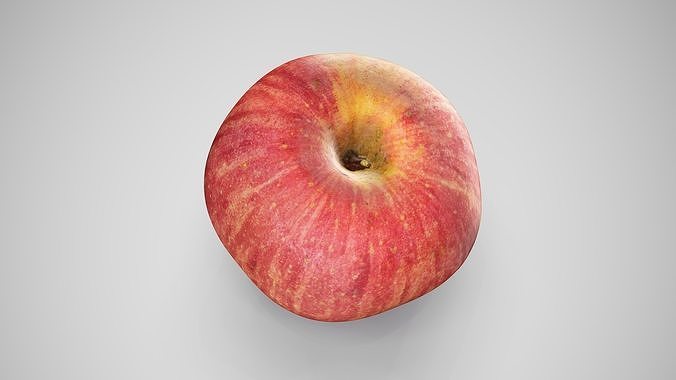 Apple Red Jazz - Photorealistic Scan Low-poly 3D model 4