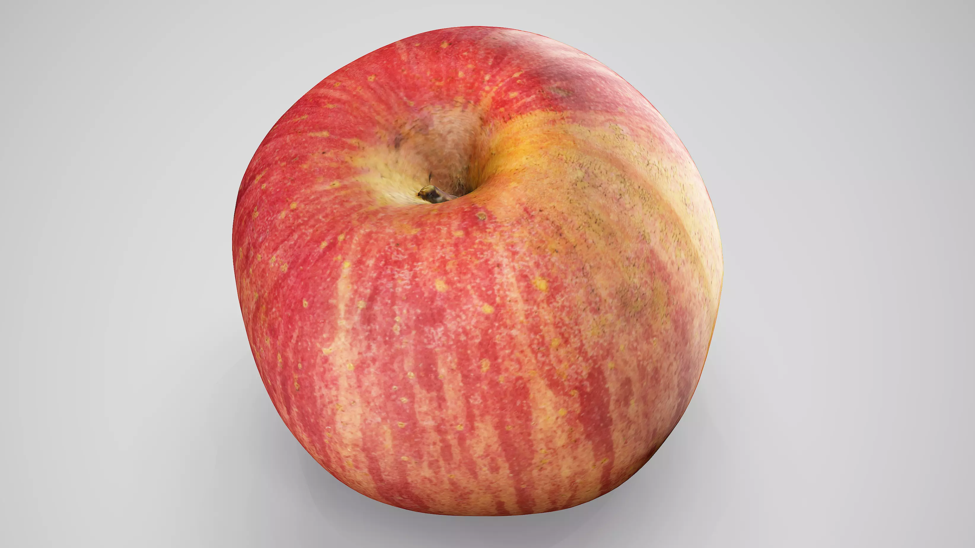 Apple Red Jazz - Photorealistic Scan Low-poly 3D model_0