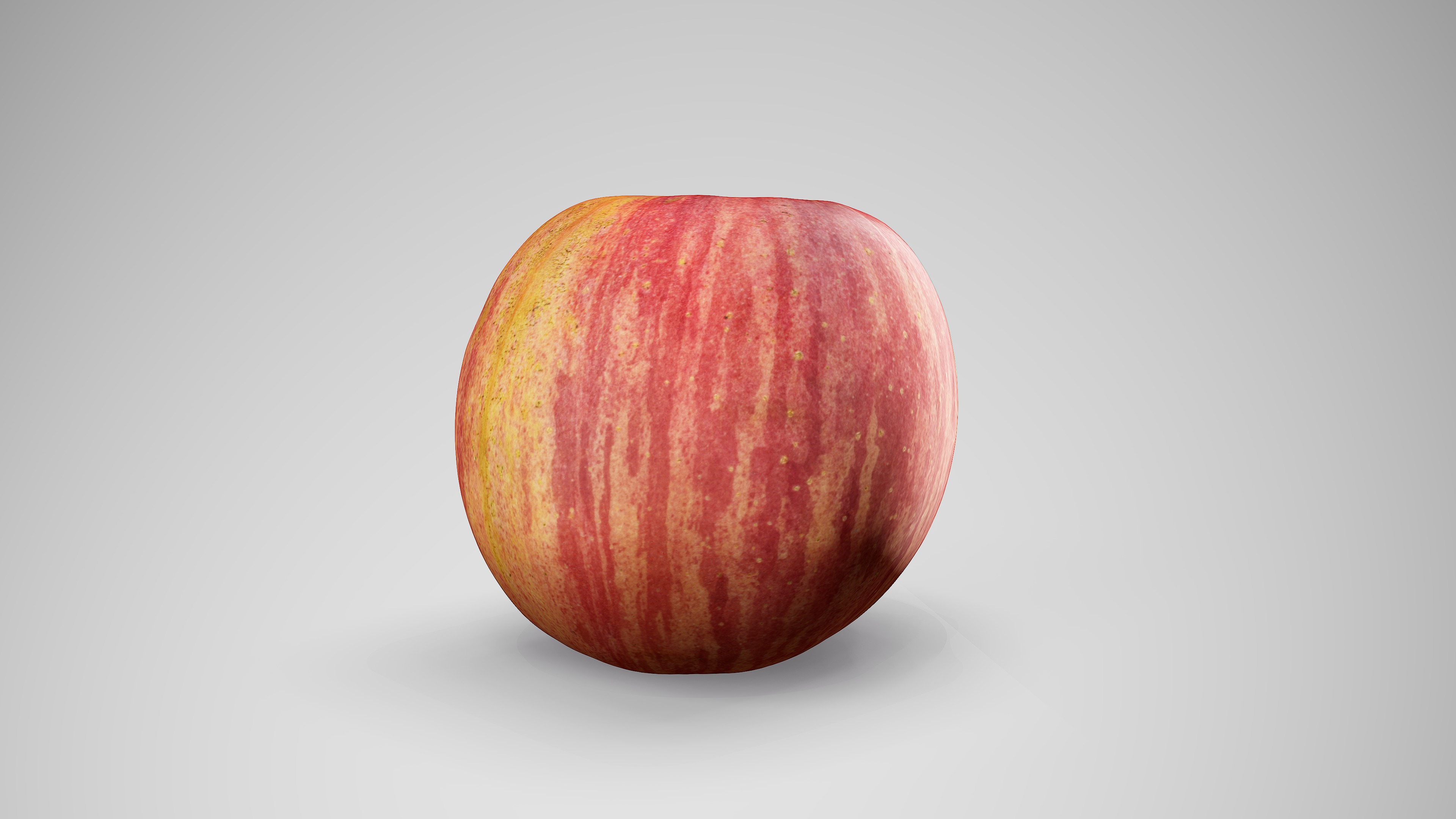 Apple Red Jazz - Photorealistic Scan Low-poly 3D model_14