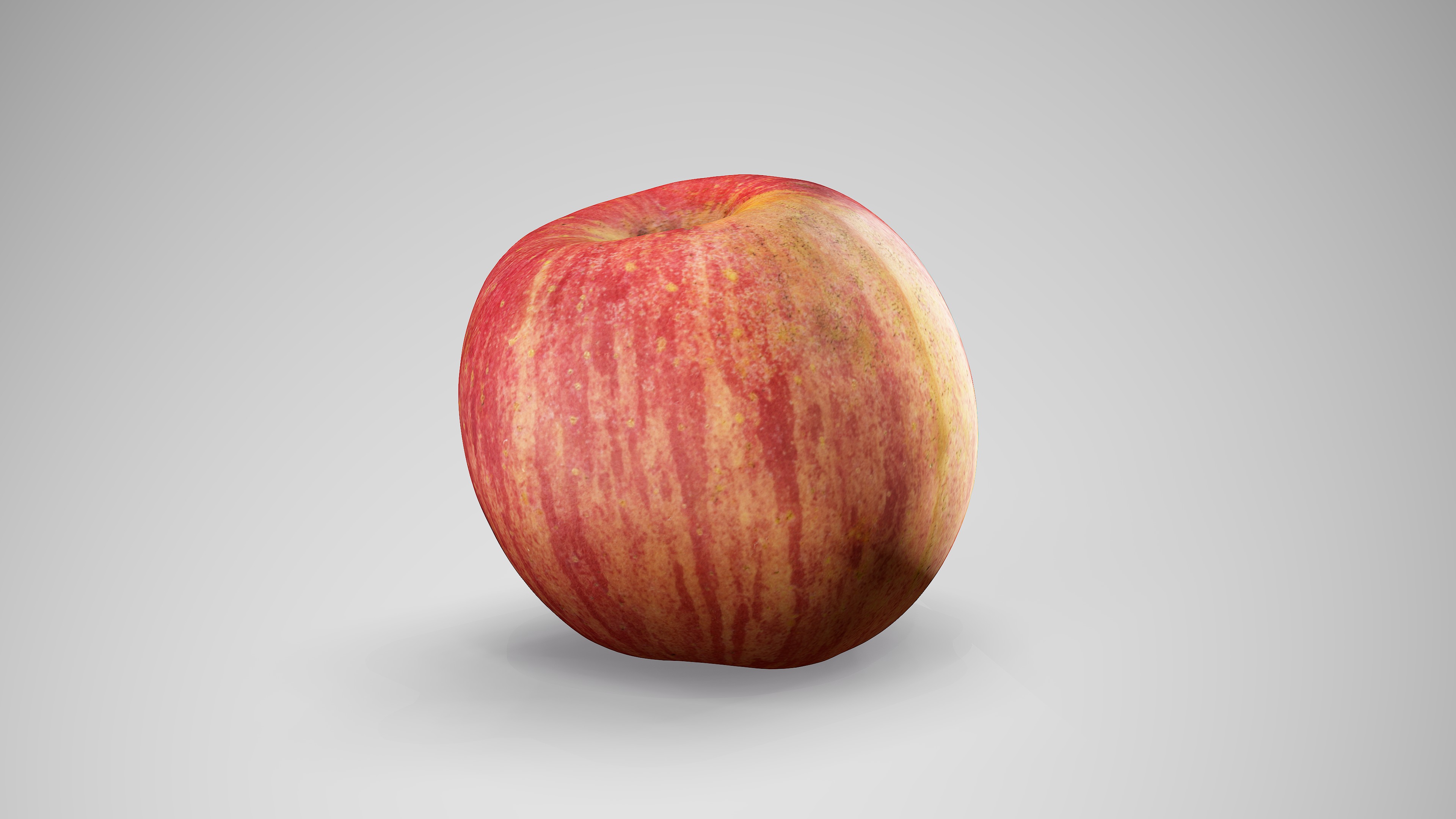 Apple Red Jazz - Photorealistic Scan Low-poly 3D model_11