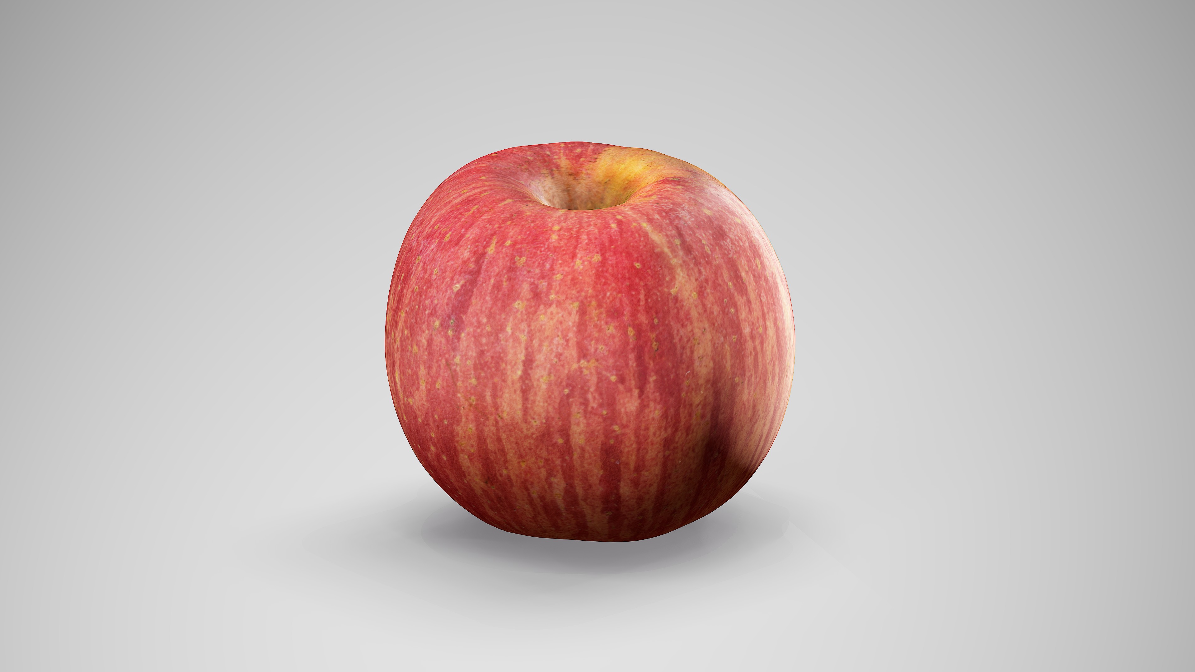 Apple Red Jazz - Photorealistic Scan Low-poly 3D model_9