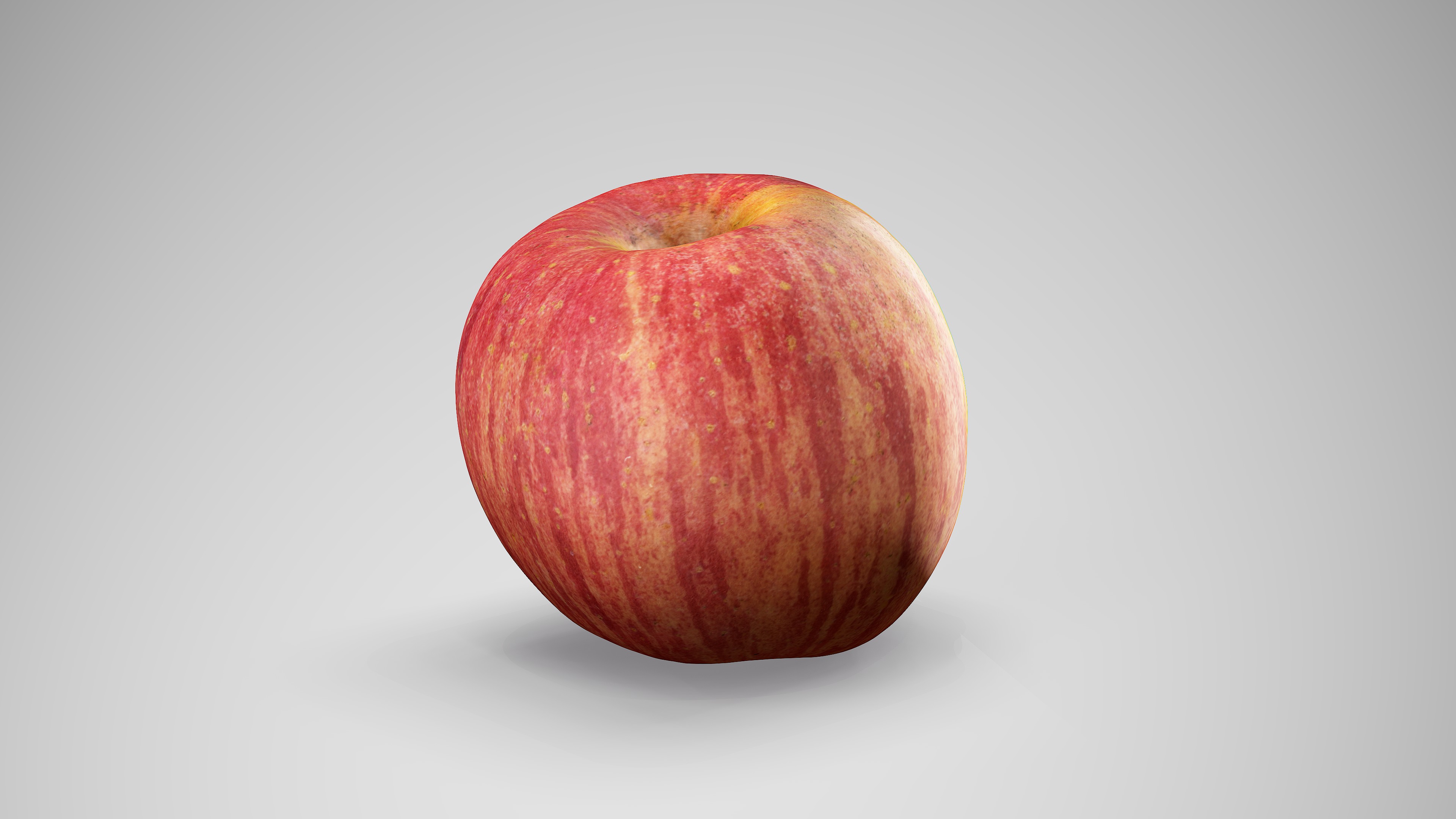 Apple Red Jazz - Photorealistic Scan Low-poly 3D model_10