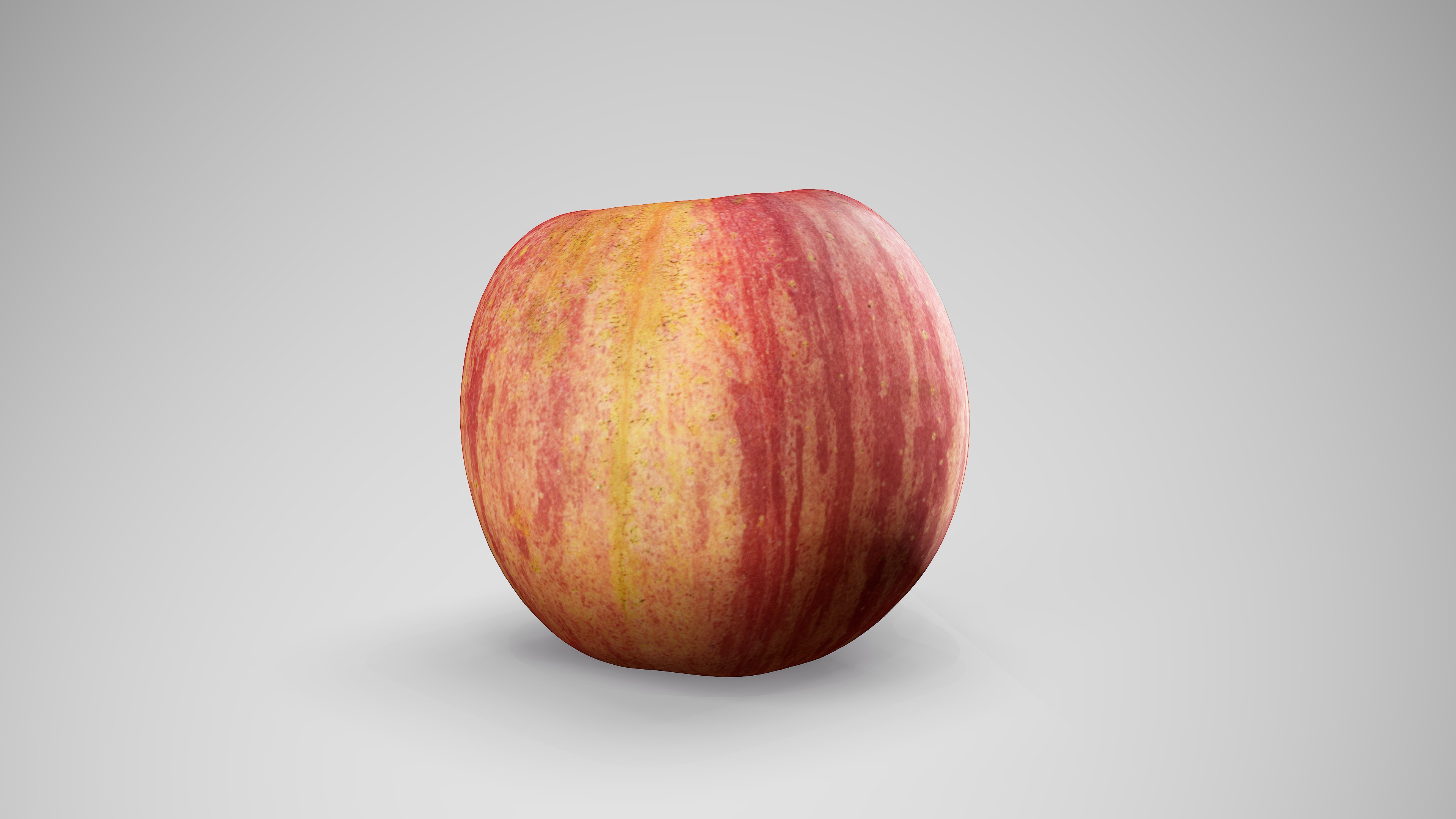 Apple Red Jazz - Photorealistic Scan Low-poly 3D model_13