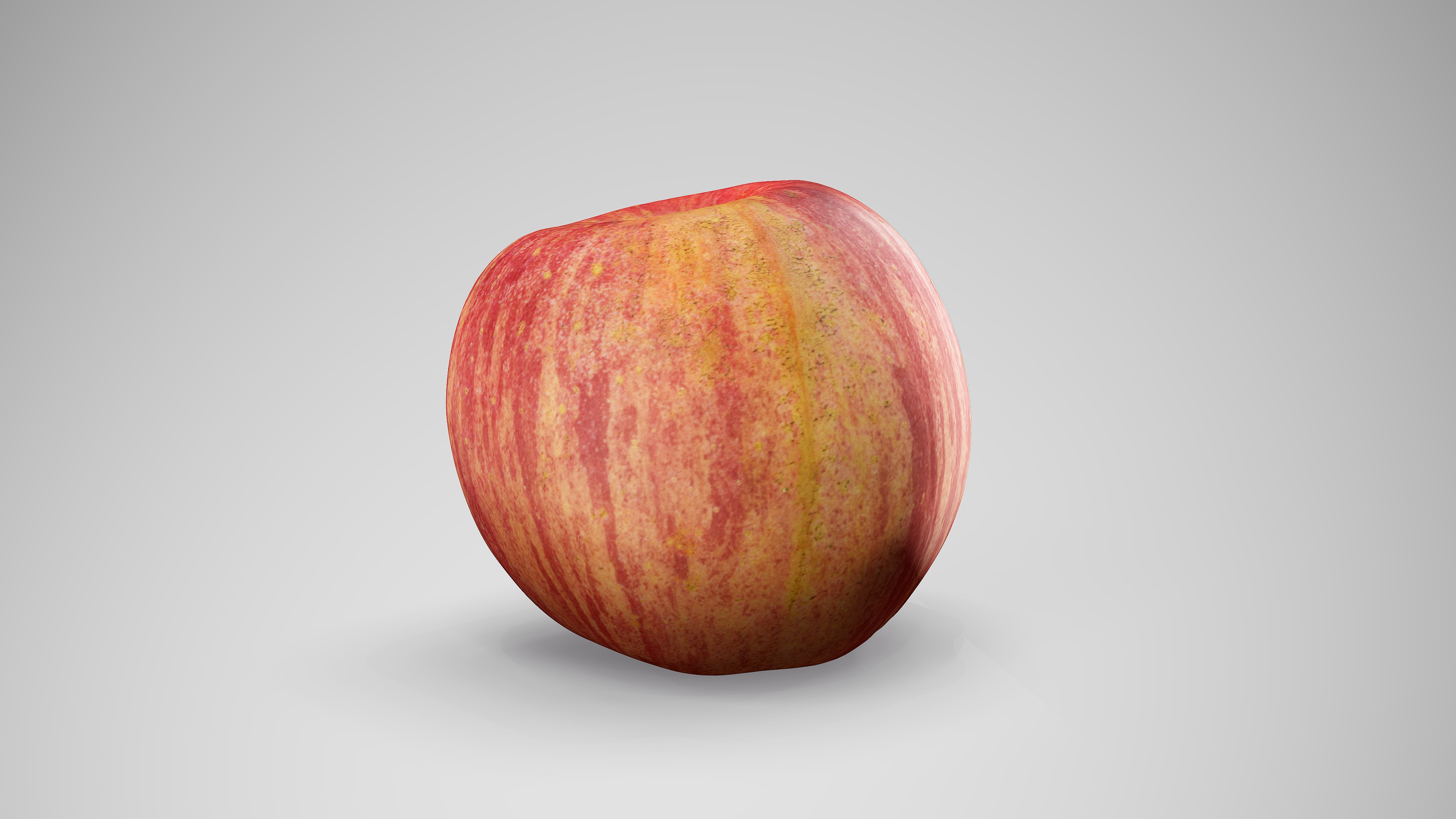 Apple Red Jazz - Photorealistic Scan Low-poly 3D model_12