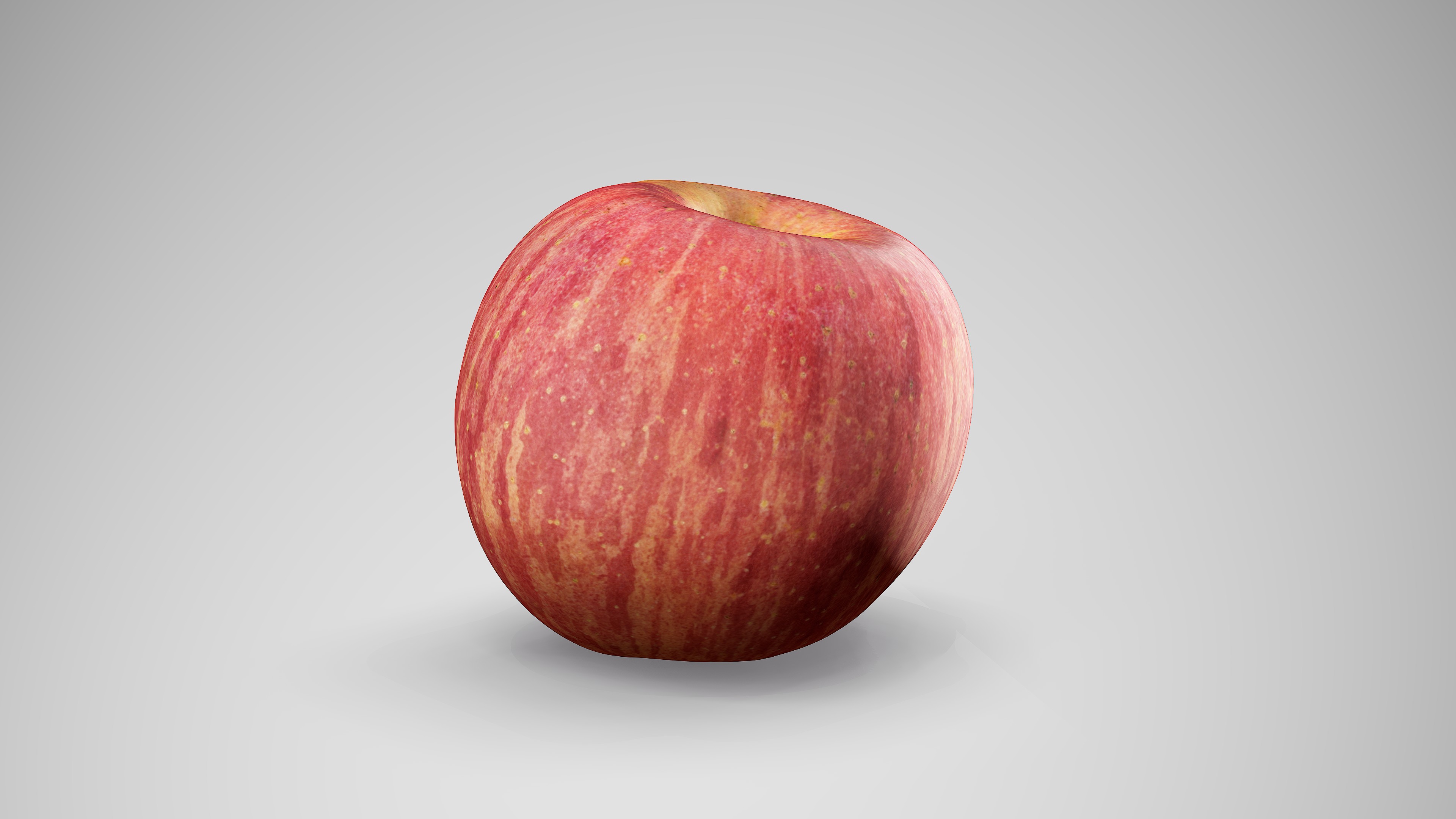 Apple Red Jazz - Photorealistic Scan Low-poly 3D model_7