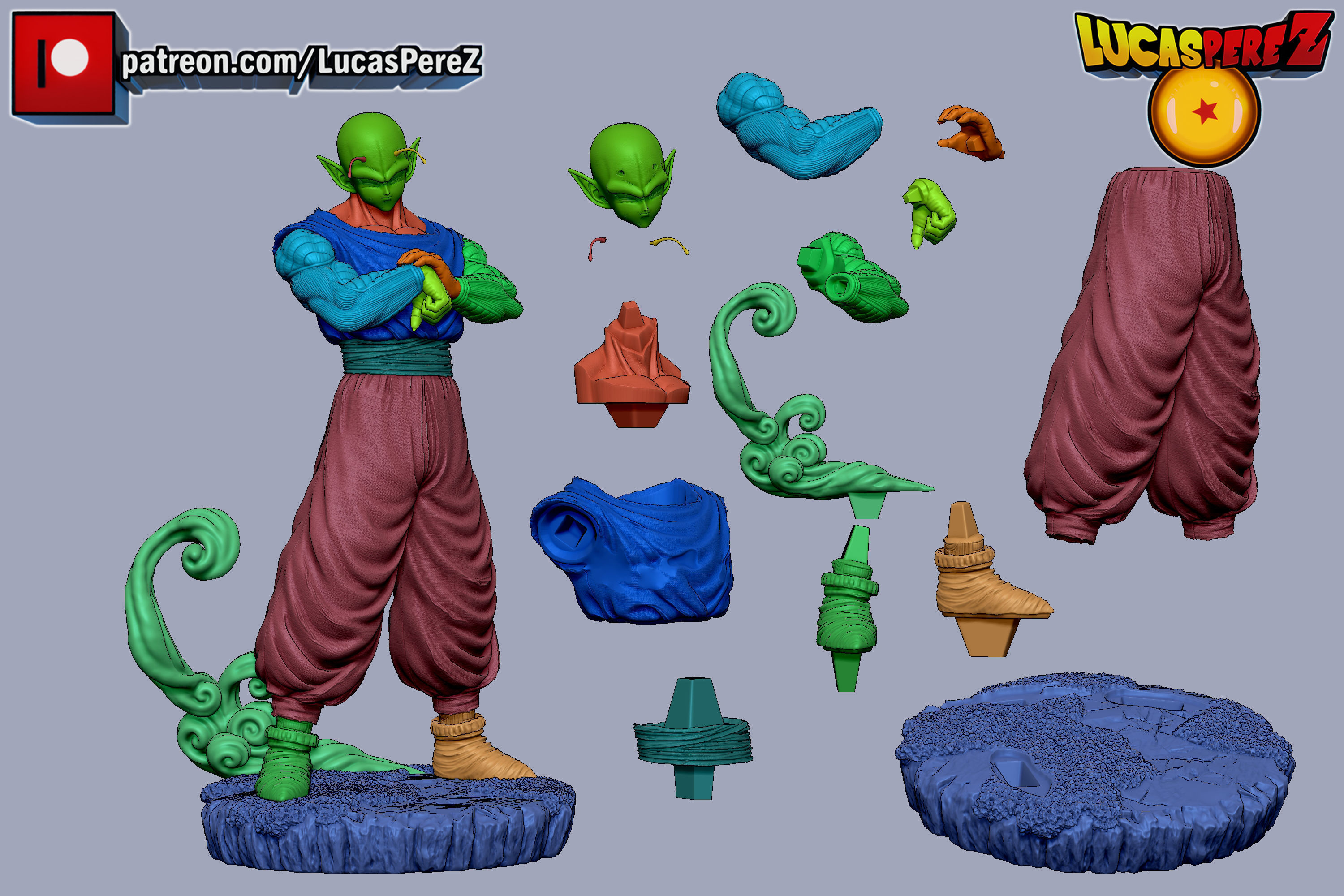 PICCOLO NAMEK 3D print model_19