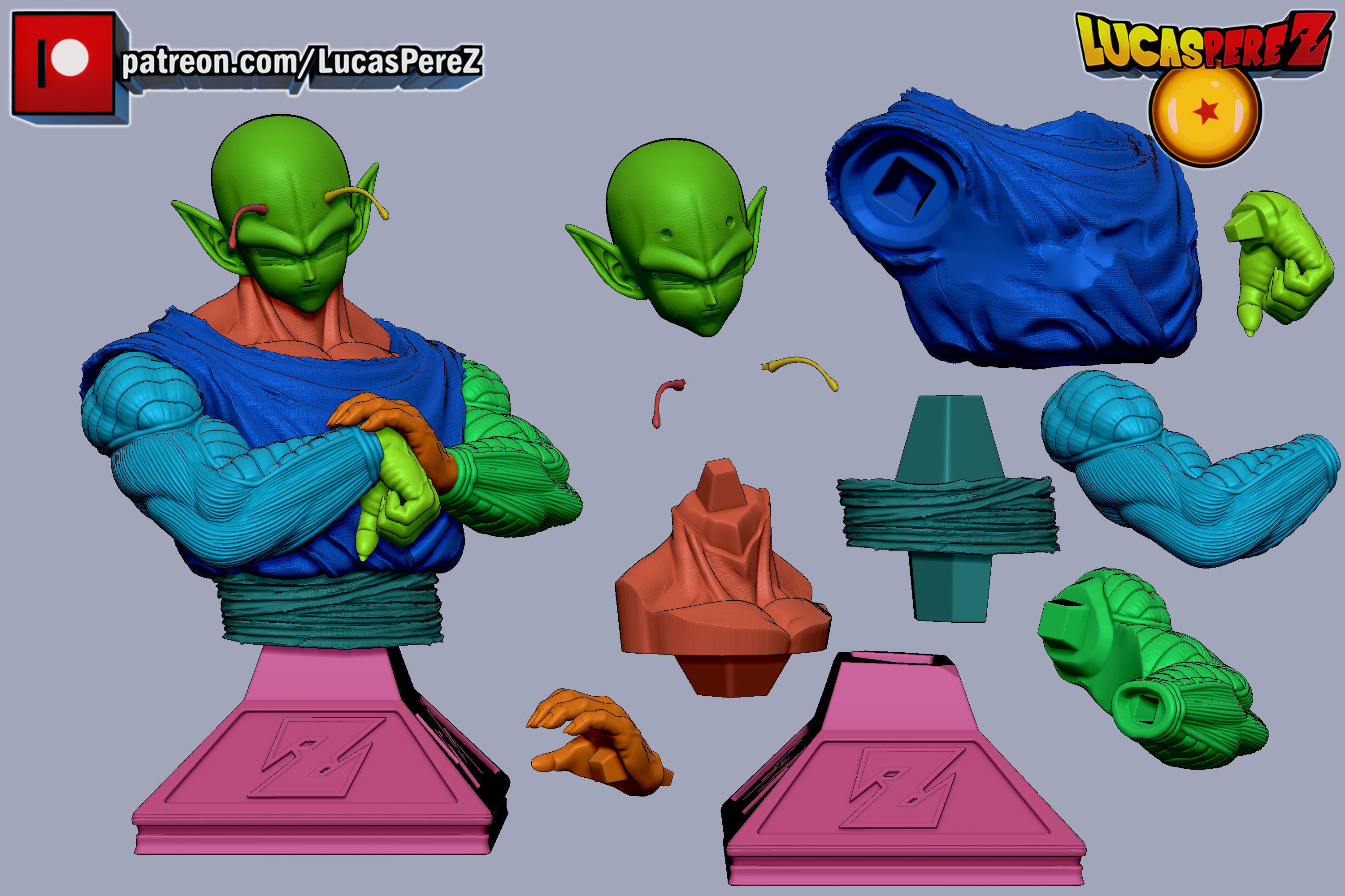 PICCOLO NAMEK 3D print model_21