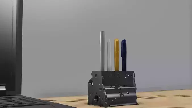 BLOCK QSB 4 CARD  AND PENCIL HOLDER