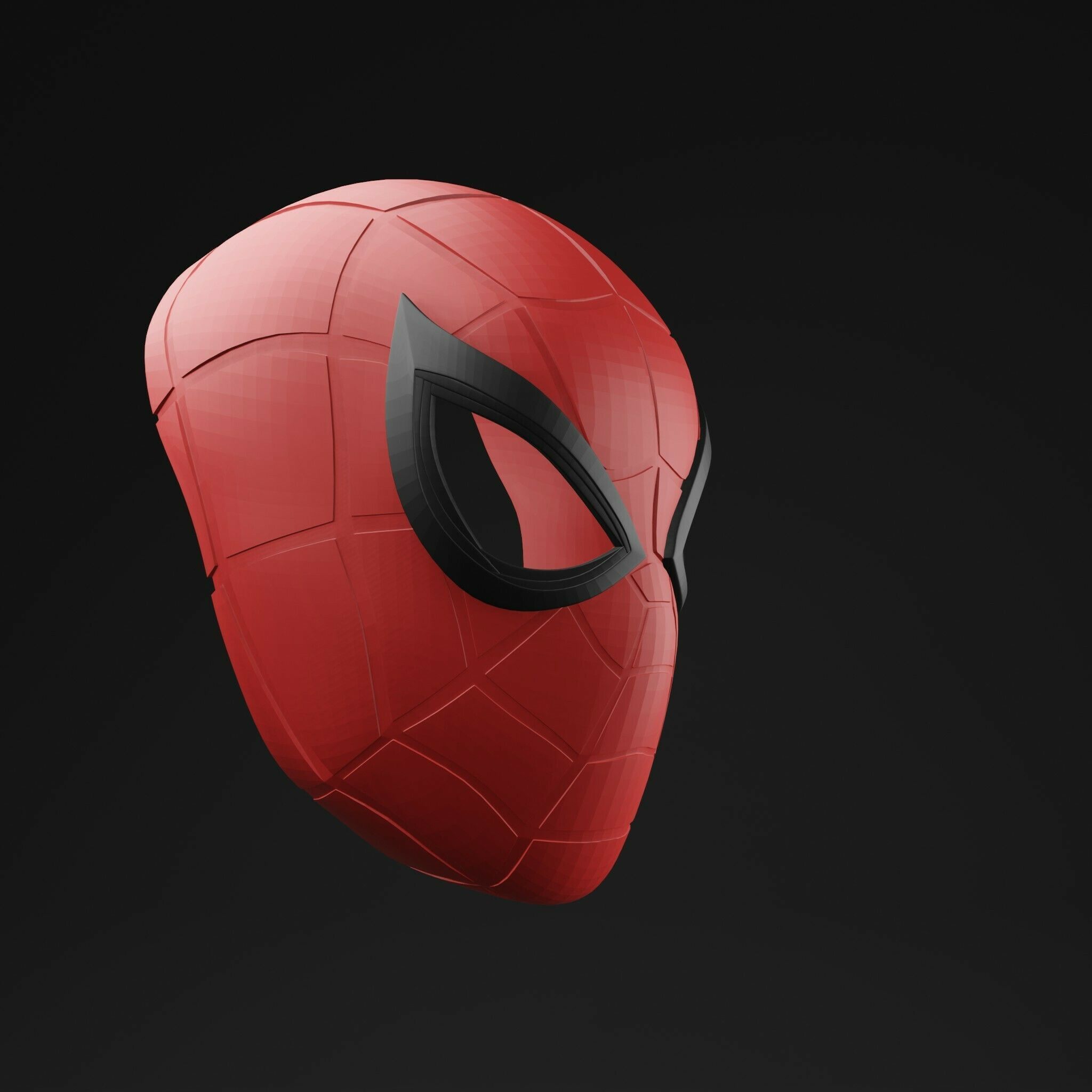 SPIDERMAN MASK - MARVEL 3D print model_4