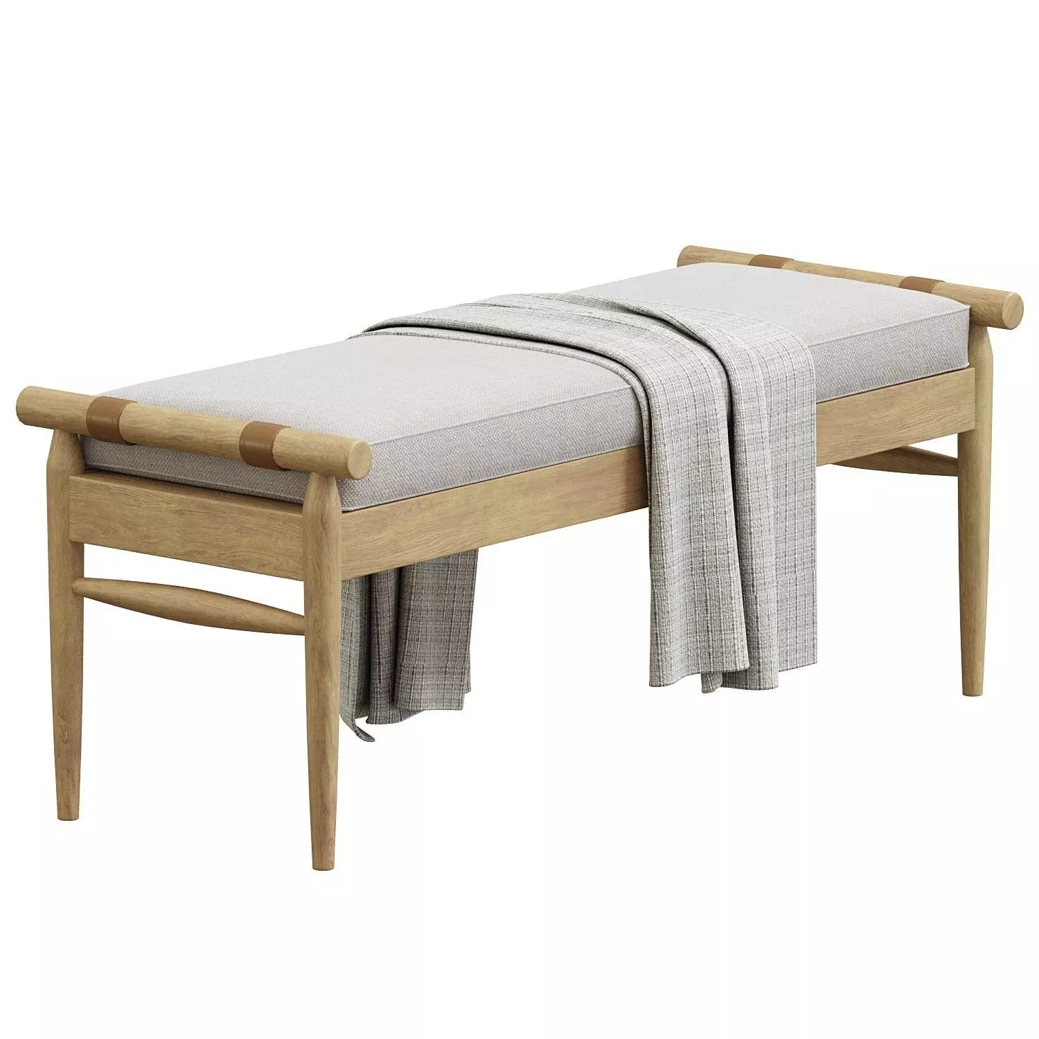 Bench Oatmeal Hearth Hand 3D model_0