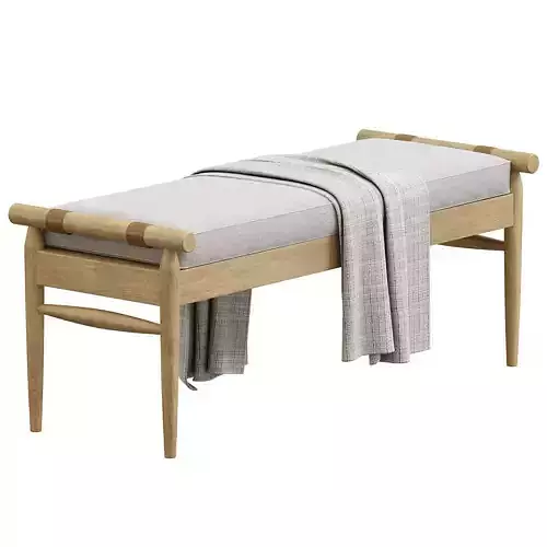 Bench Oatmeal Hearth Hand