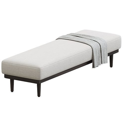 Newport Bench 3D model