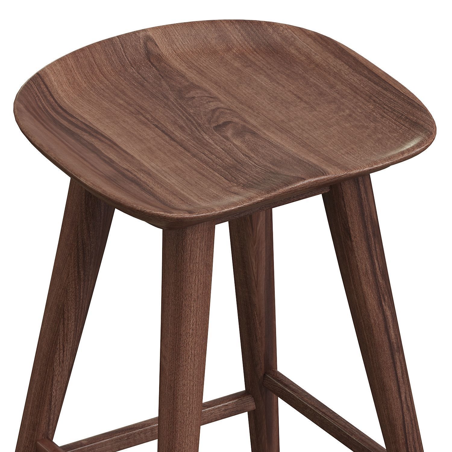 Walnut Grove Counter Stool 3D model_1