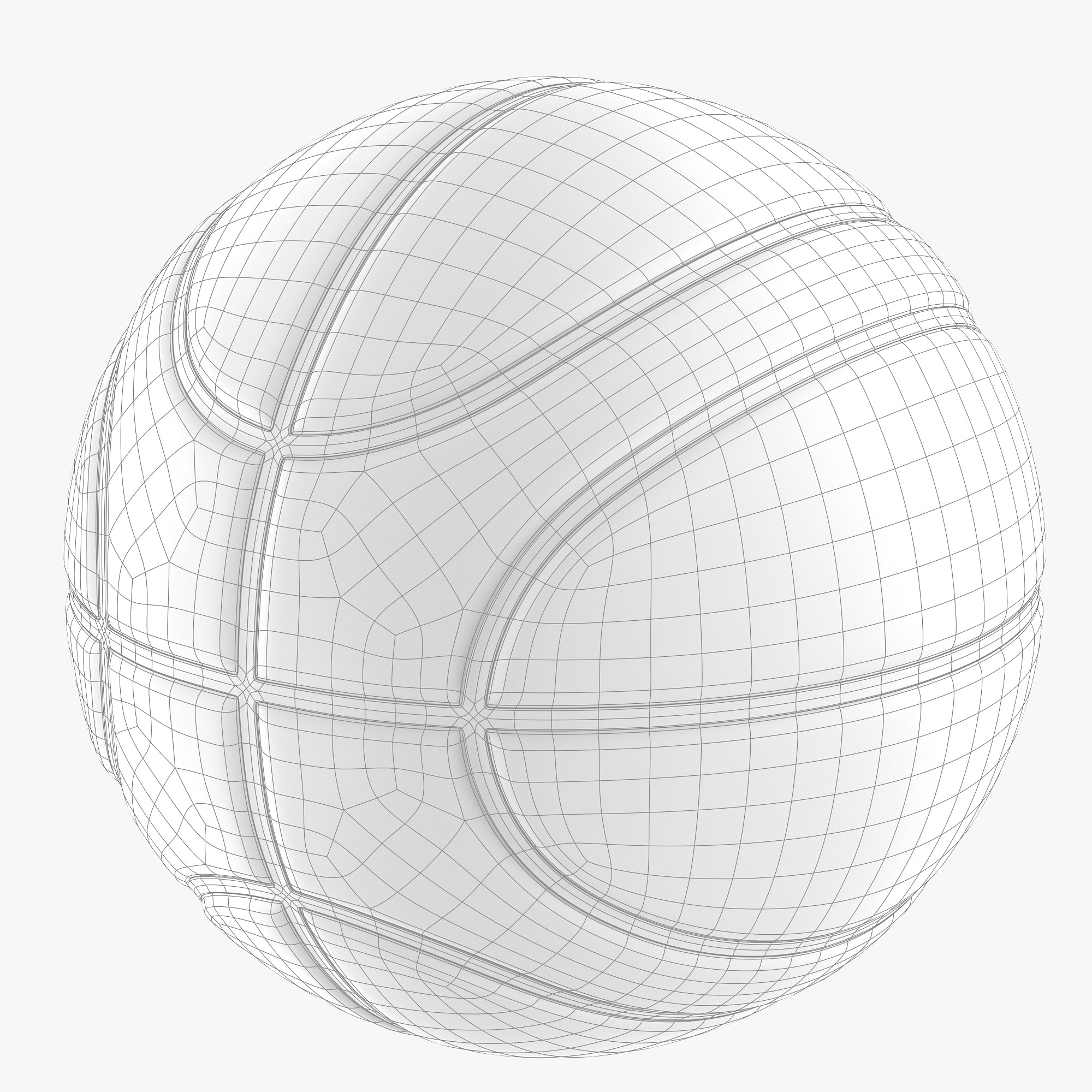 Molten basketball ball 3D model_8