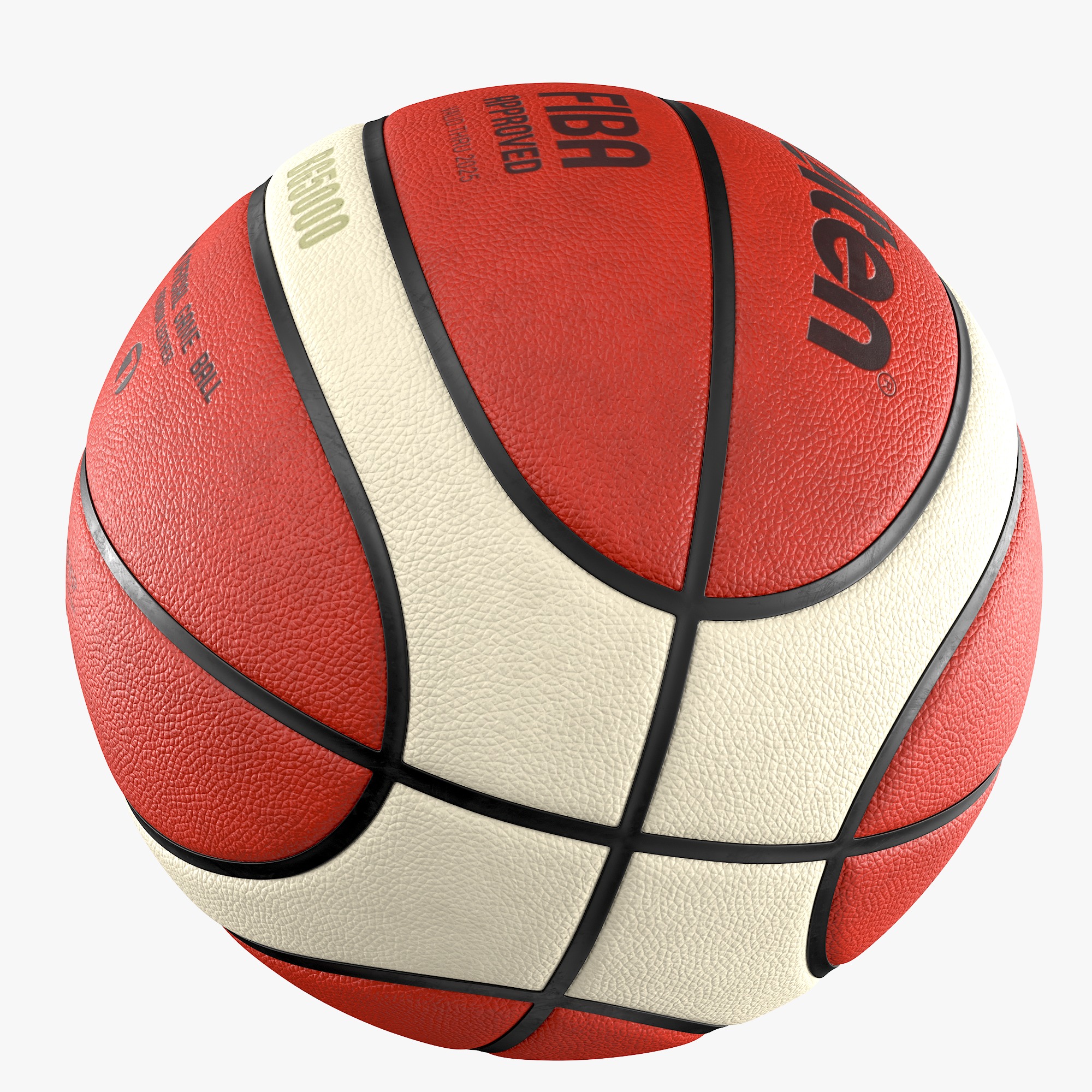 Molten basketball ball 3D model_6