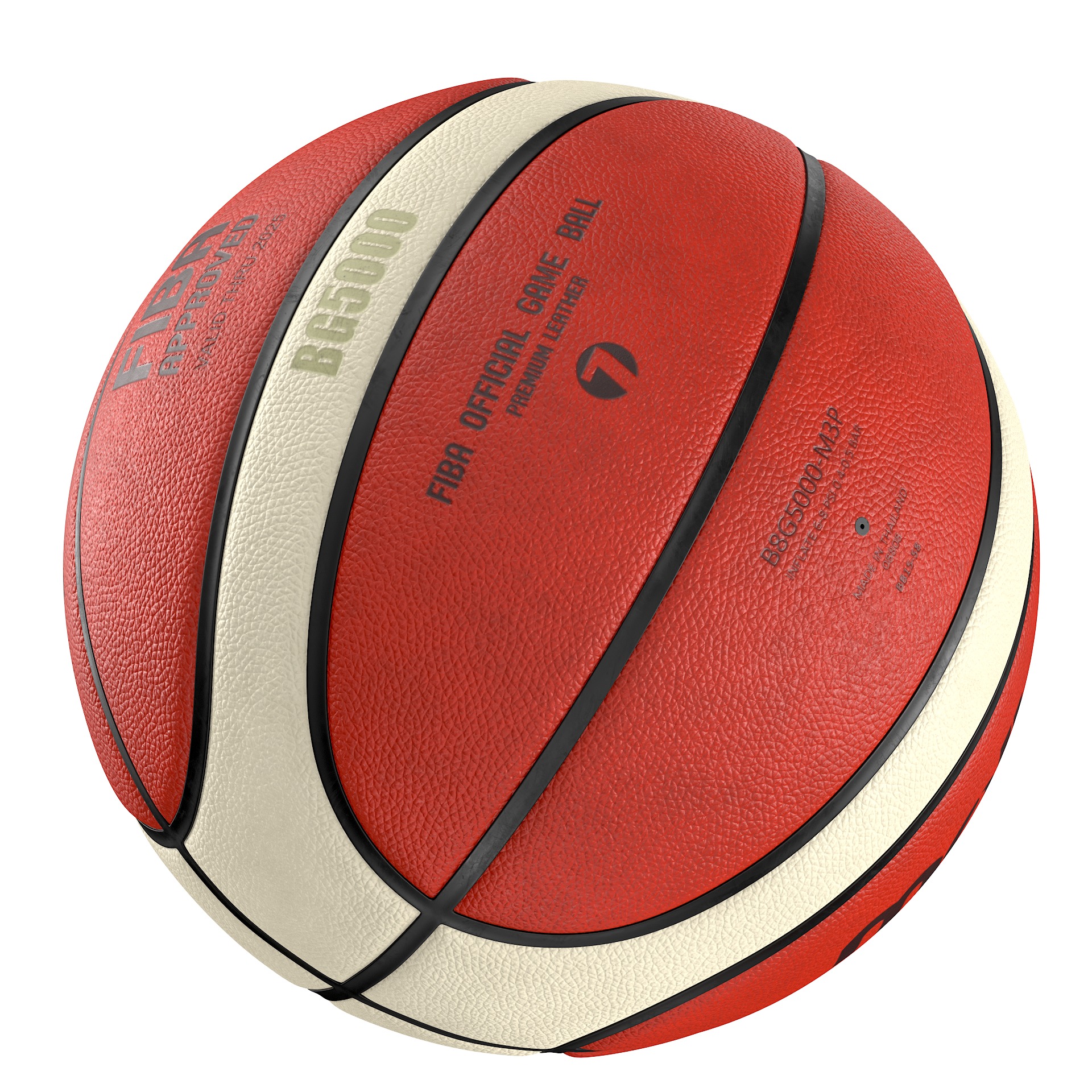Molten basketball ball 3D model_39