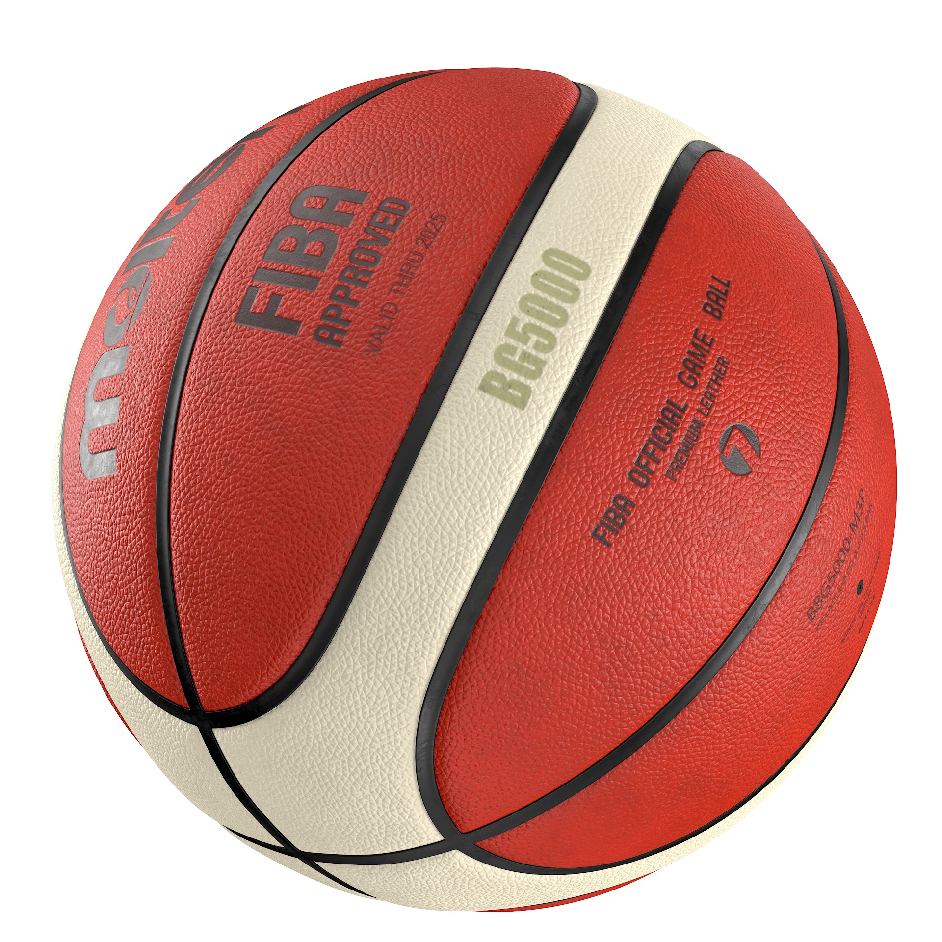 Molten basketball ball 3D model_42