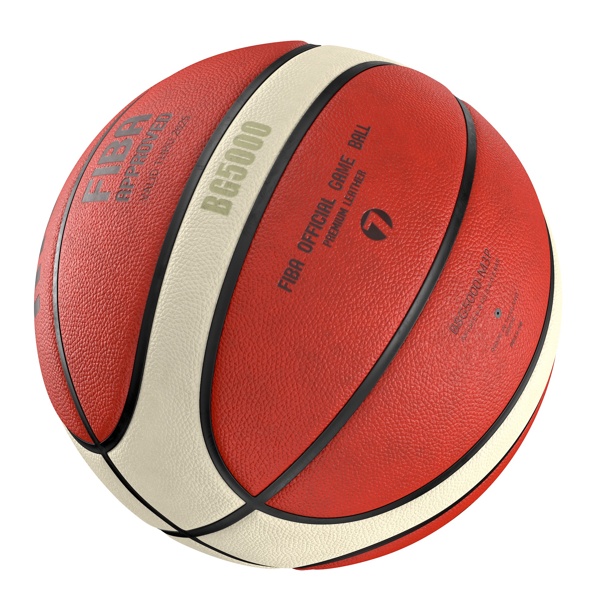 Molten basketball ball 3D model_40