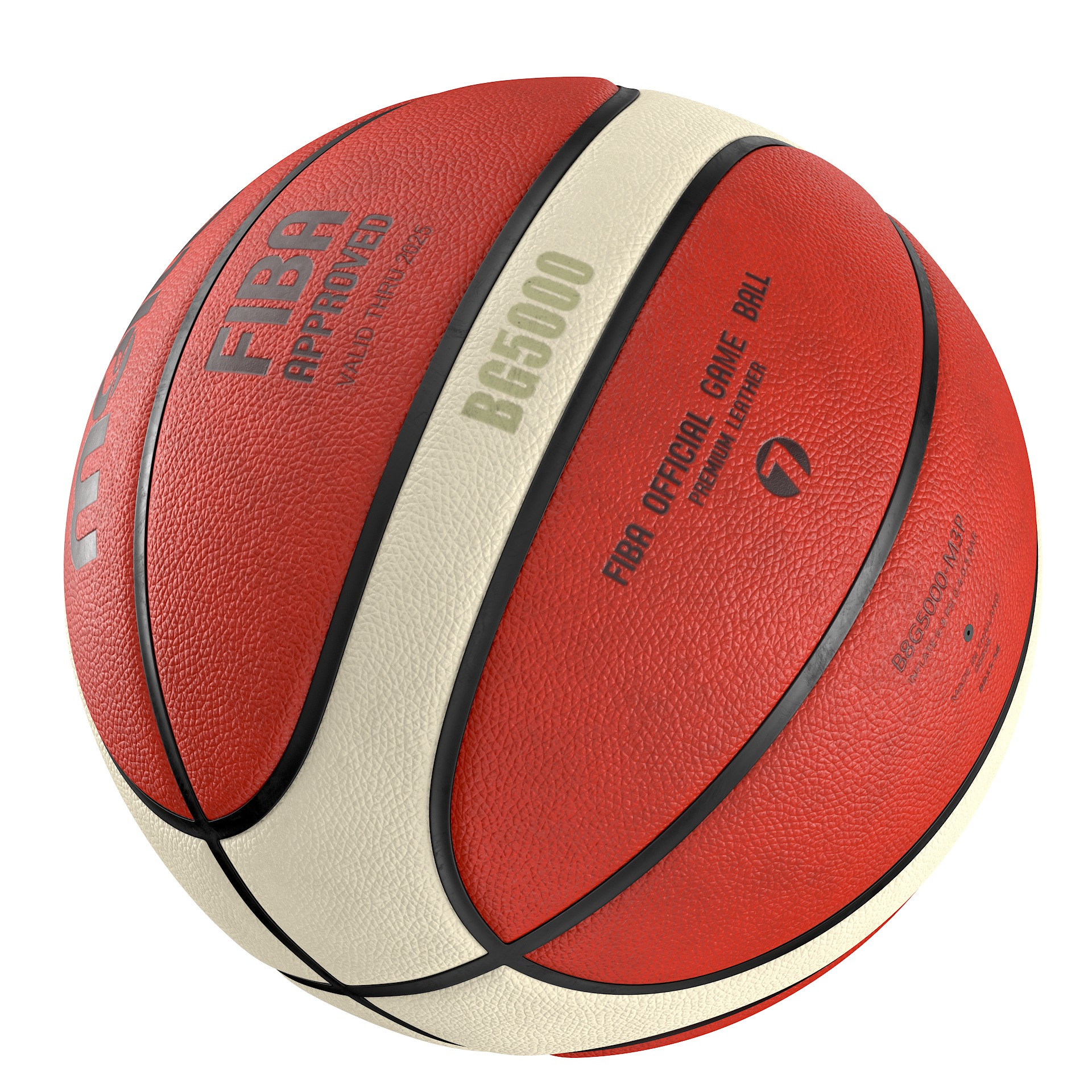 Molten basketball ball 3D model_41