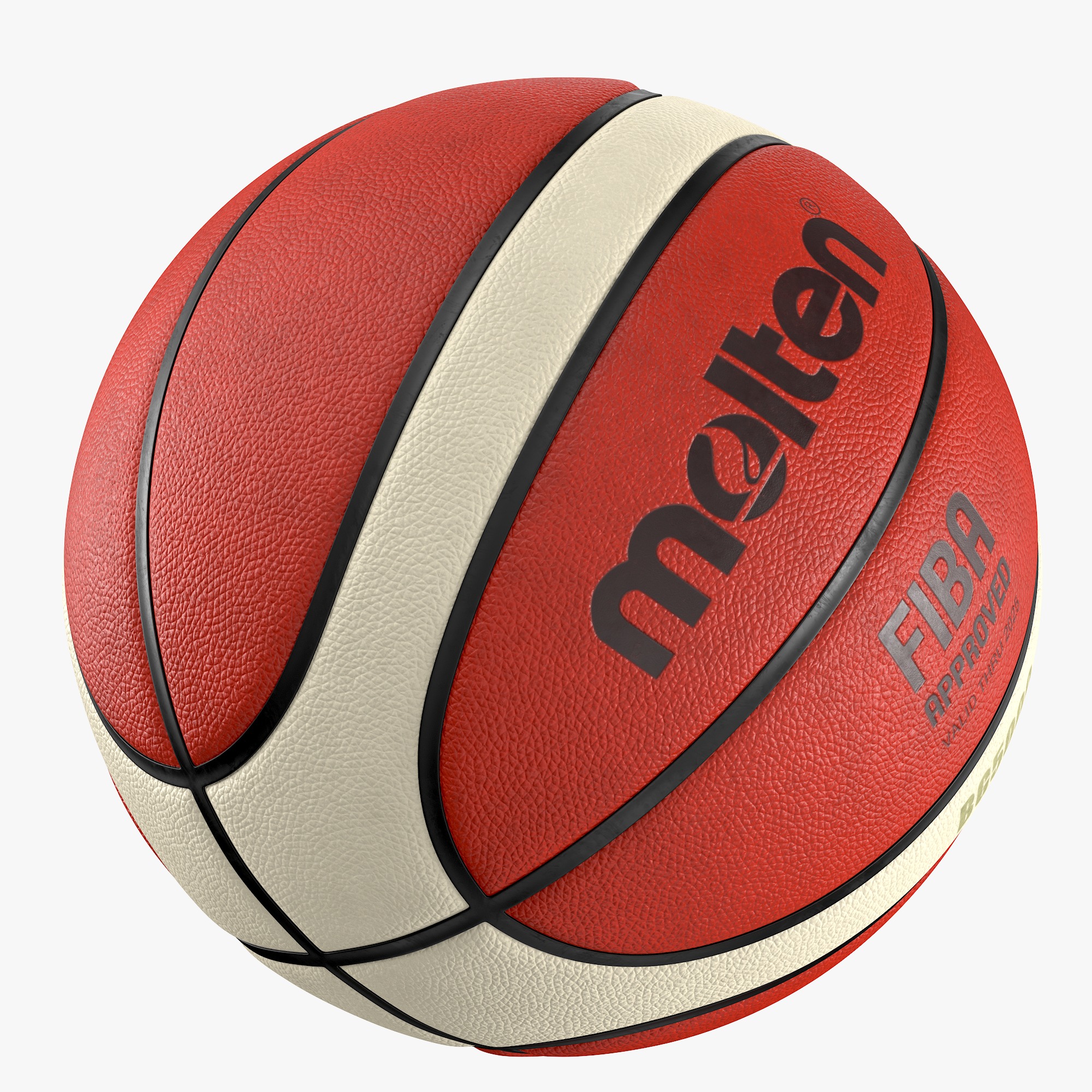 Molten basketball ball 3D model_5