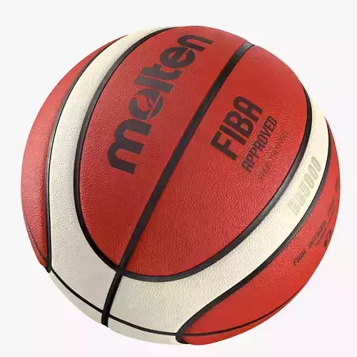 Molten basketball ball 3D model