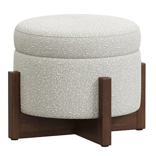 Benny Storage Ottoman 3D model