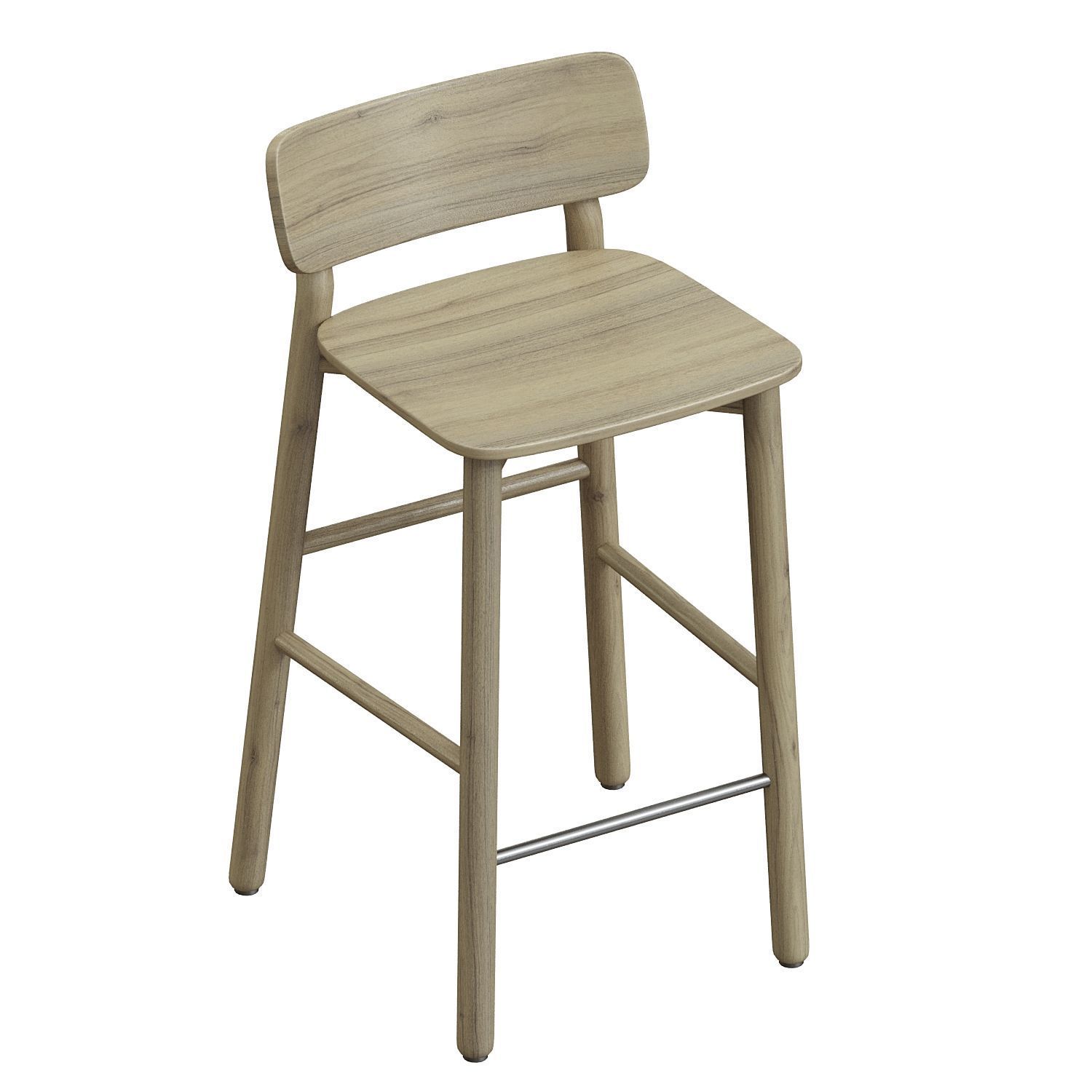 Skagerak Hven Bar Stool 3D model_3