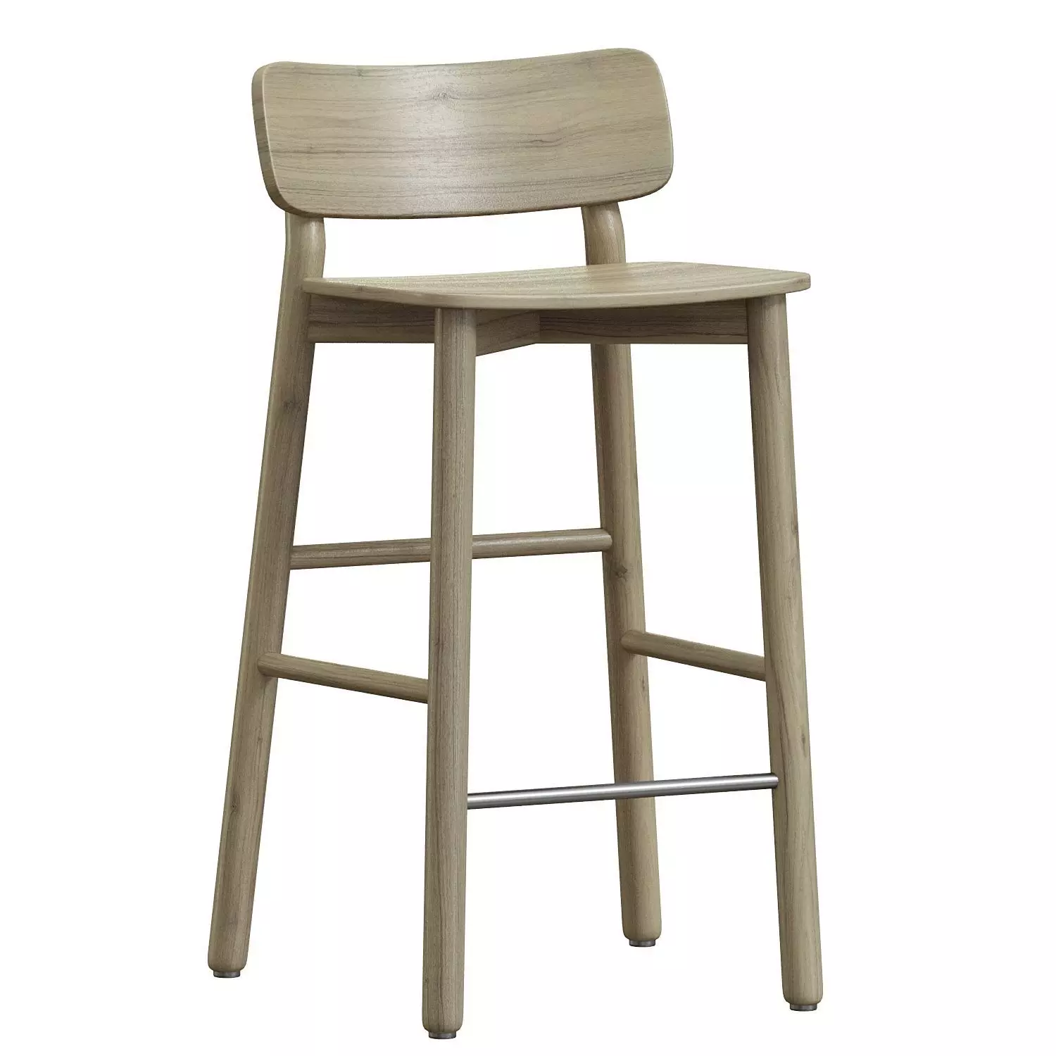 Skagerak Hven Bar Stool 3D model_0