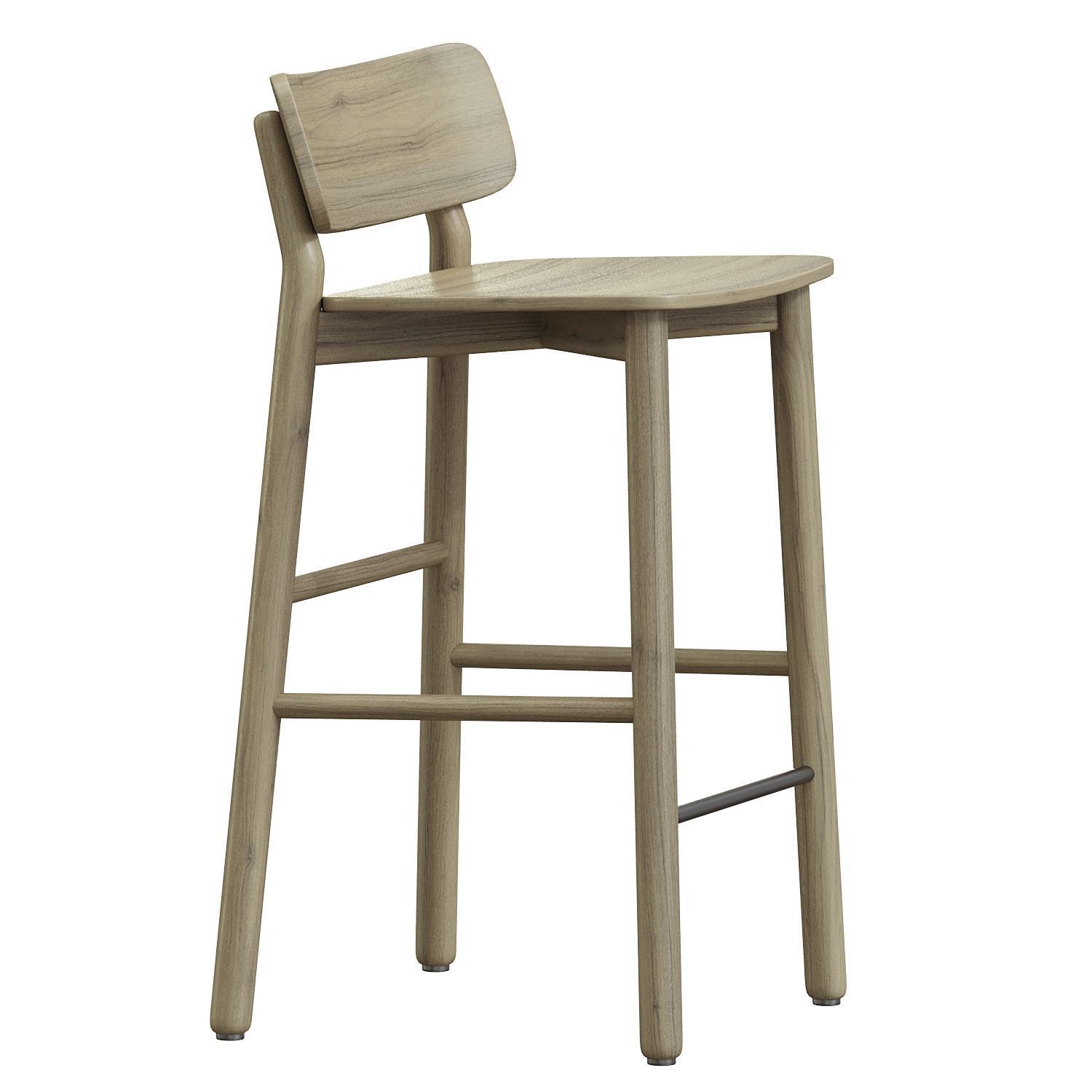 Skagerak Hven Bar Stool 3D model_1