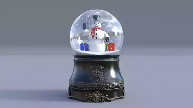Snow Globe For Christmas