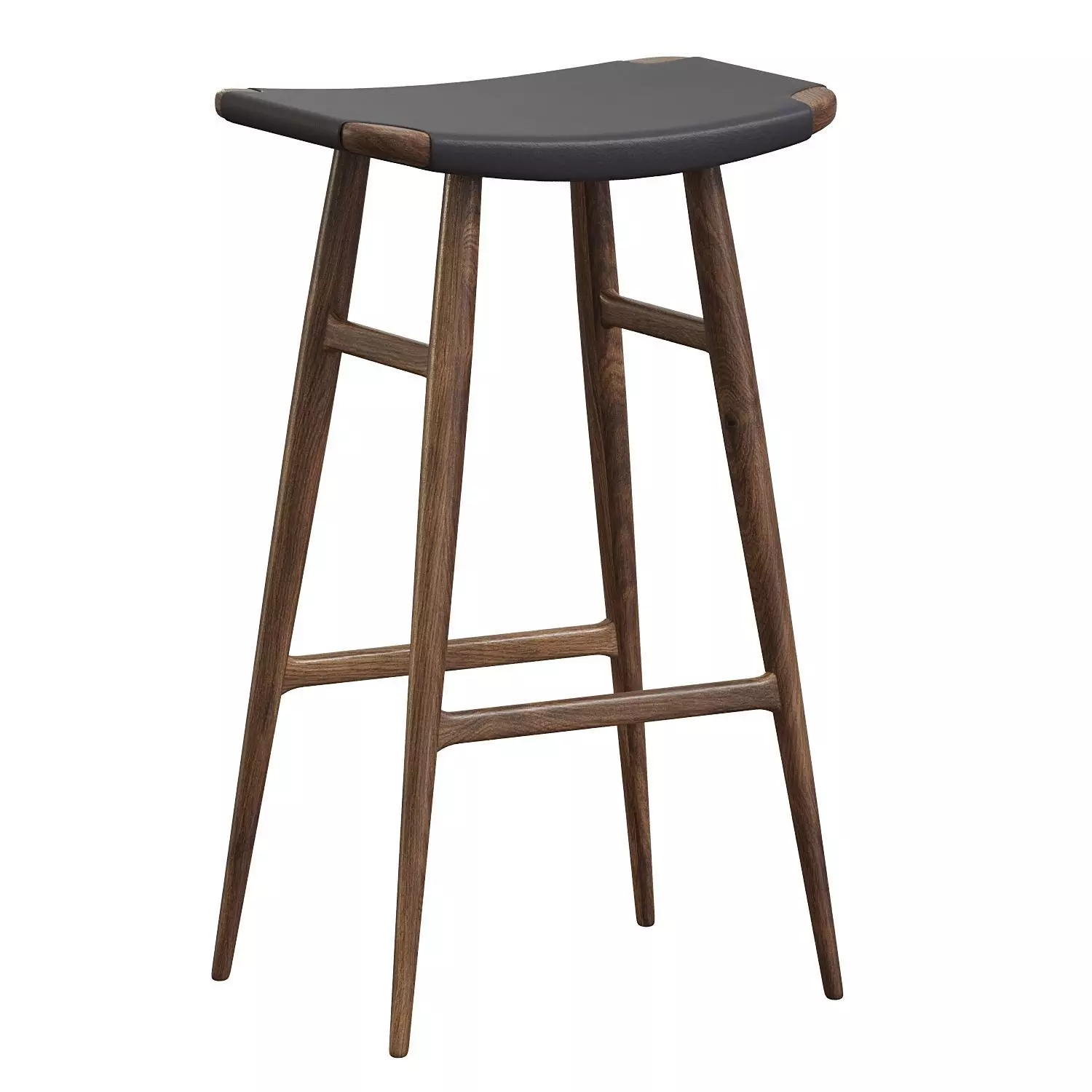 Freja Bar Stool 3D model_0