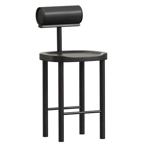 UNA Counter Stool  3D model
