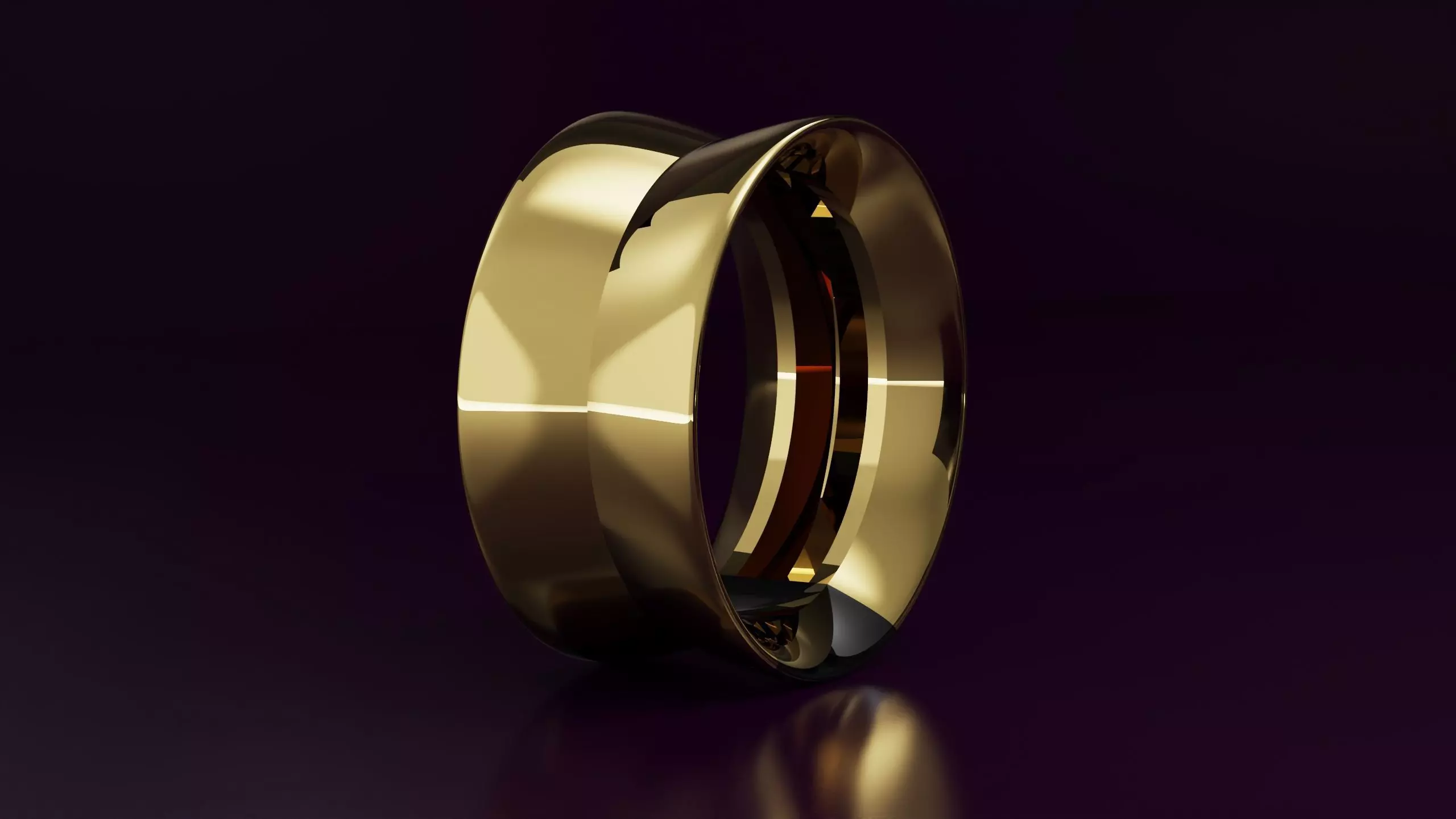 free form ring Free 3D print model